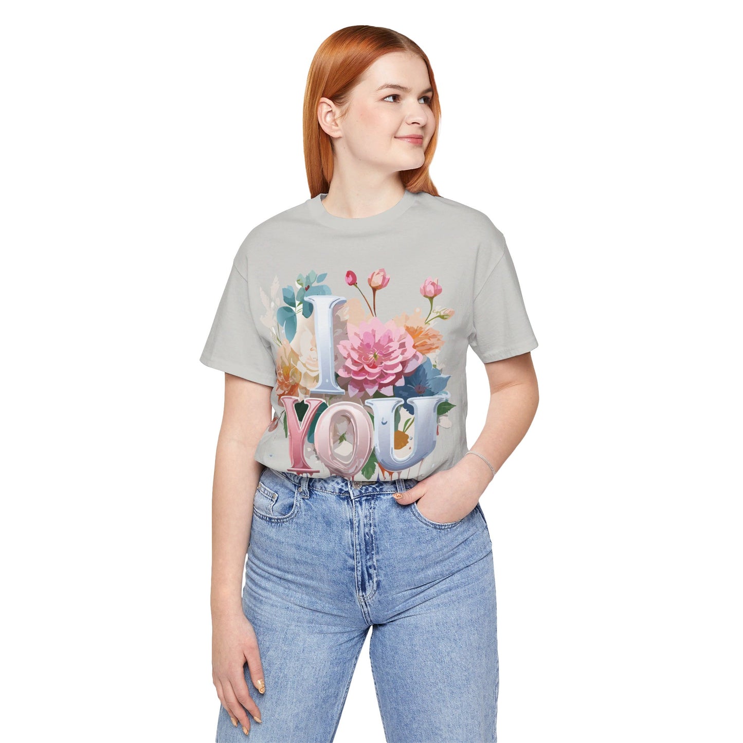 Natural Cotton Tee Shirt - Love story Collection Printify