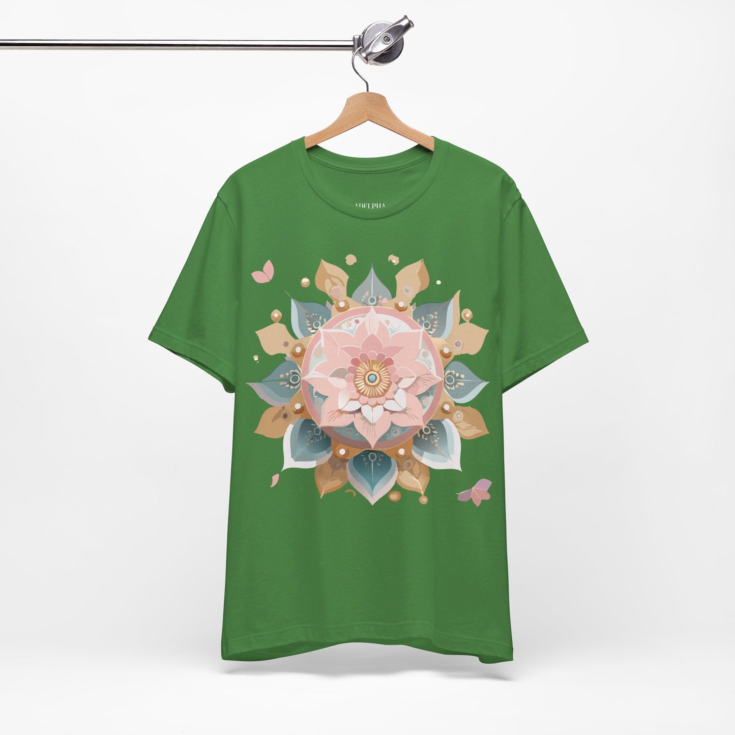 Natural Cotton Tee Shirt - Medallion Collection Printify