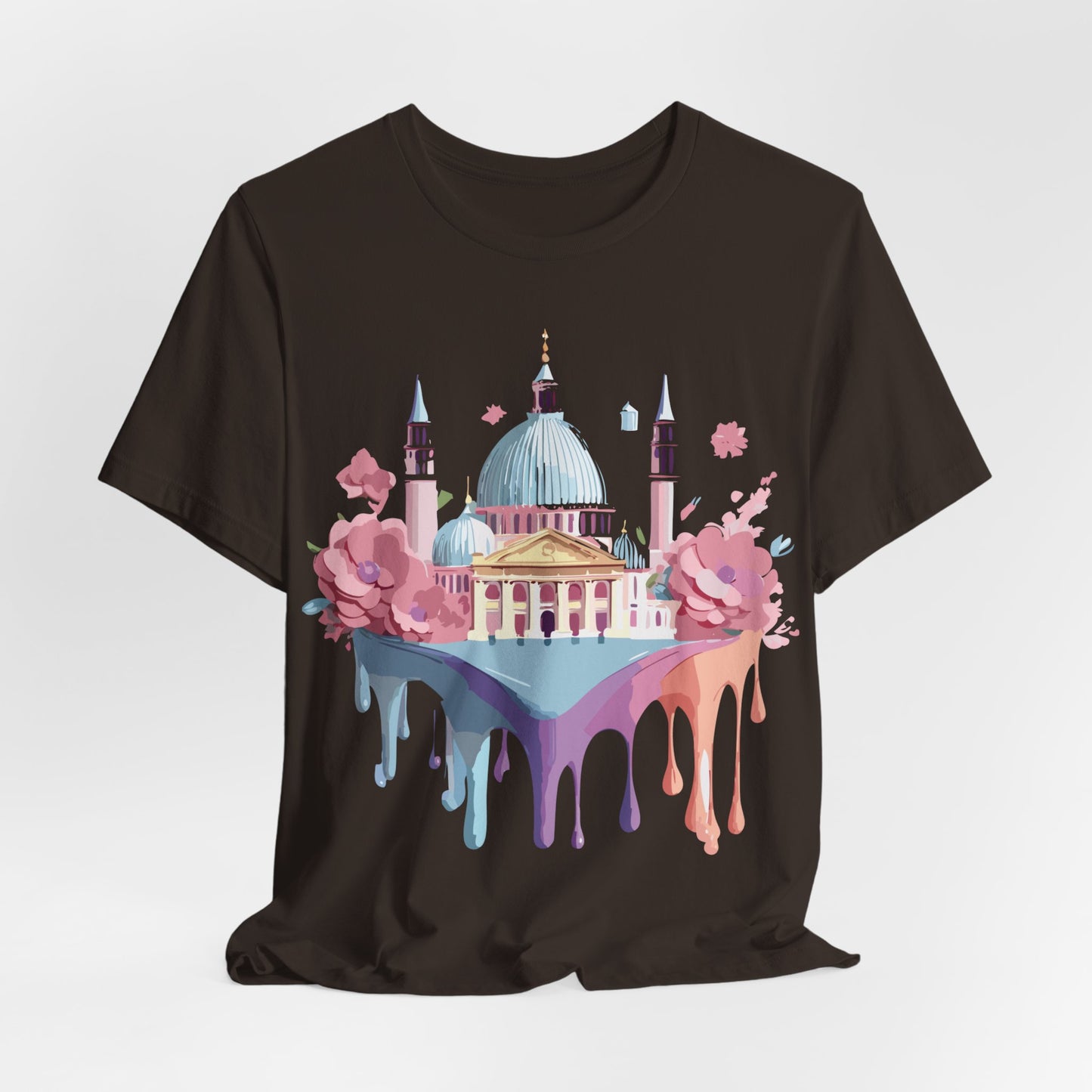 Natural Cotton Tee Shirt - Beautiful Places Collection - Venice Printify