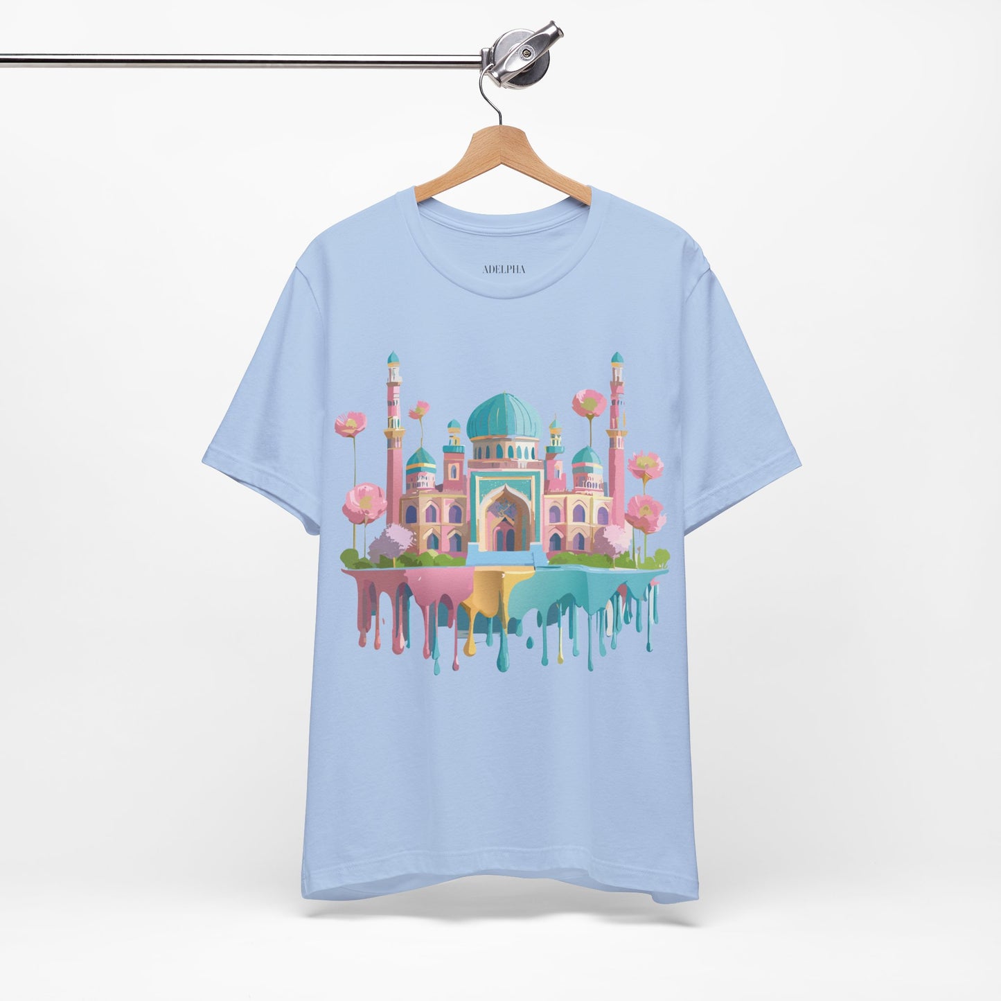 Natural Cotton Tee Shirt - Tashkent, Uzbekistan Printify