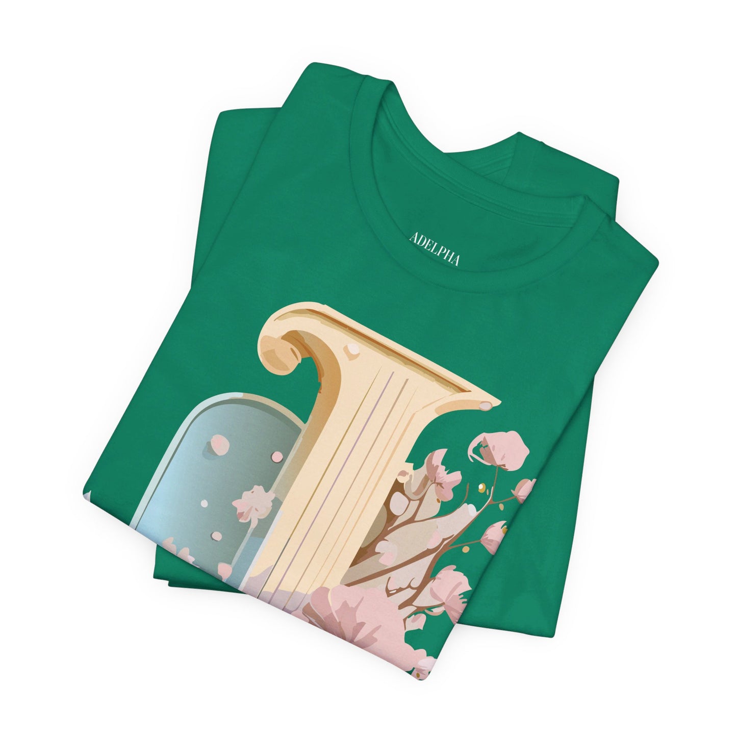 Natural Cotton Tee Shirt - Letters Collection - J Printify