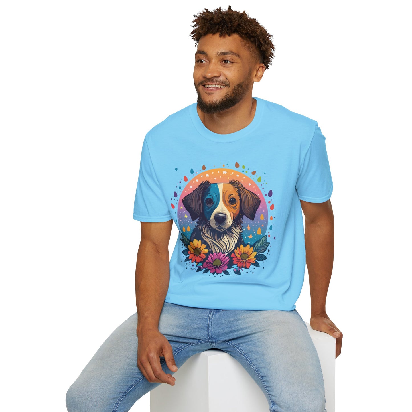 Dog Shirt, Shirt with Dog, Animal Tee, Shirt with Animals