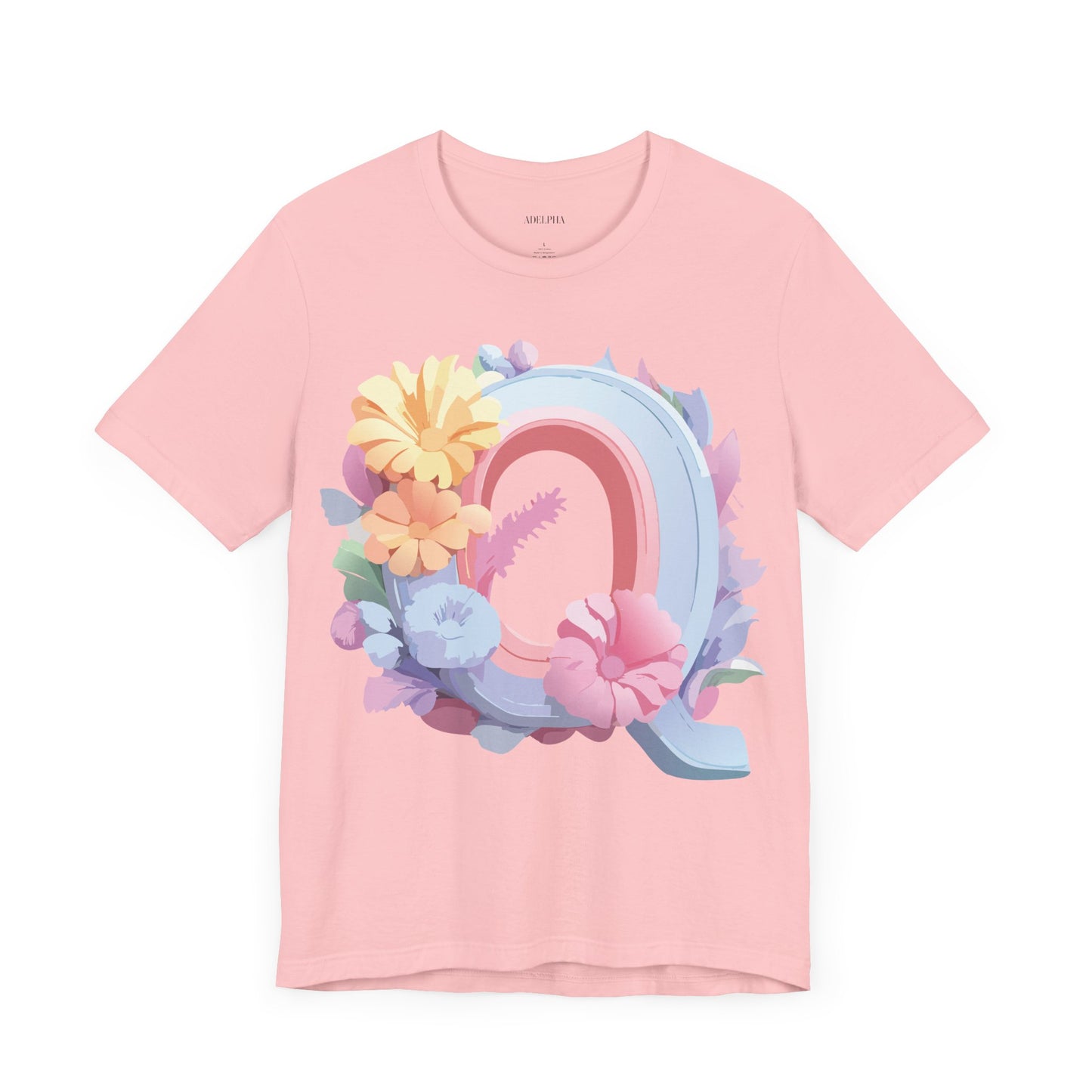 Letter Shirt, Letter Q Shirt - ADELPHA