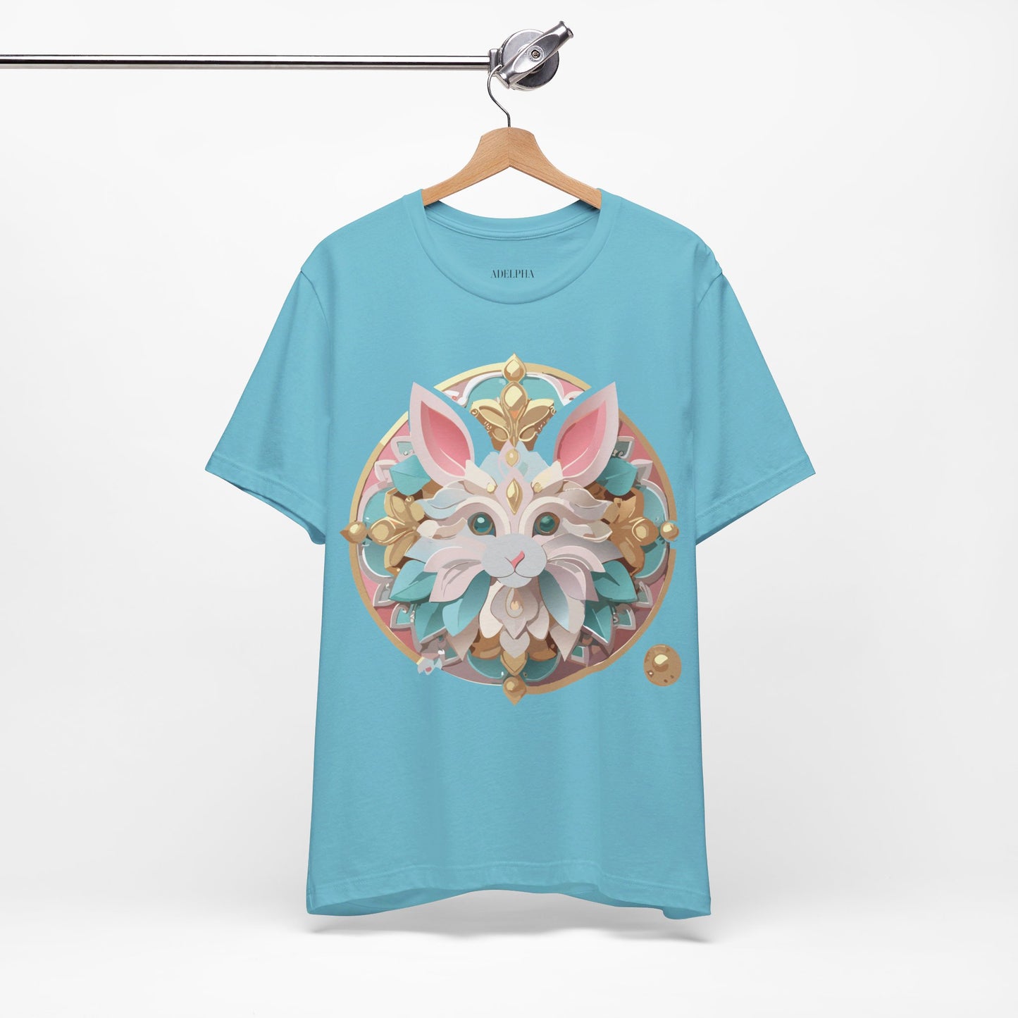 Natural Cotton Tee Shirt - Medallion Collection Printify