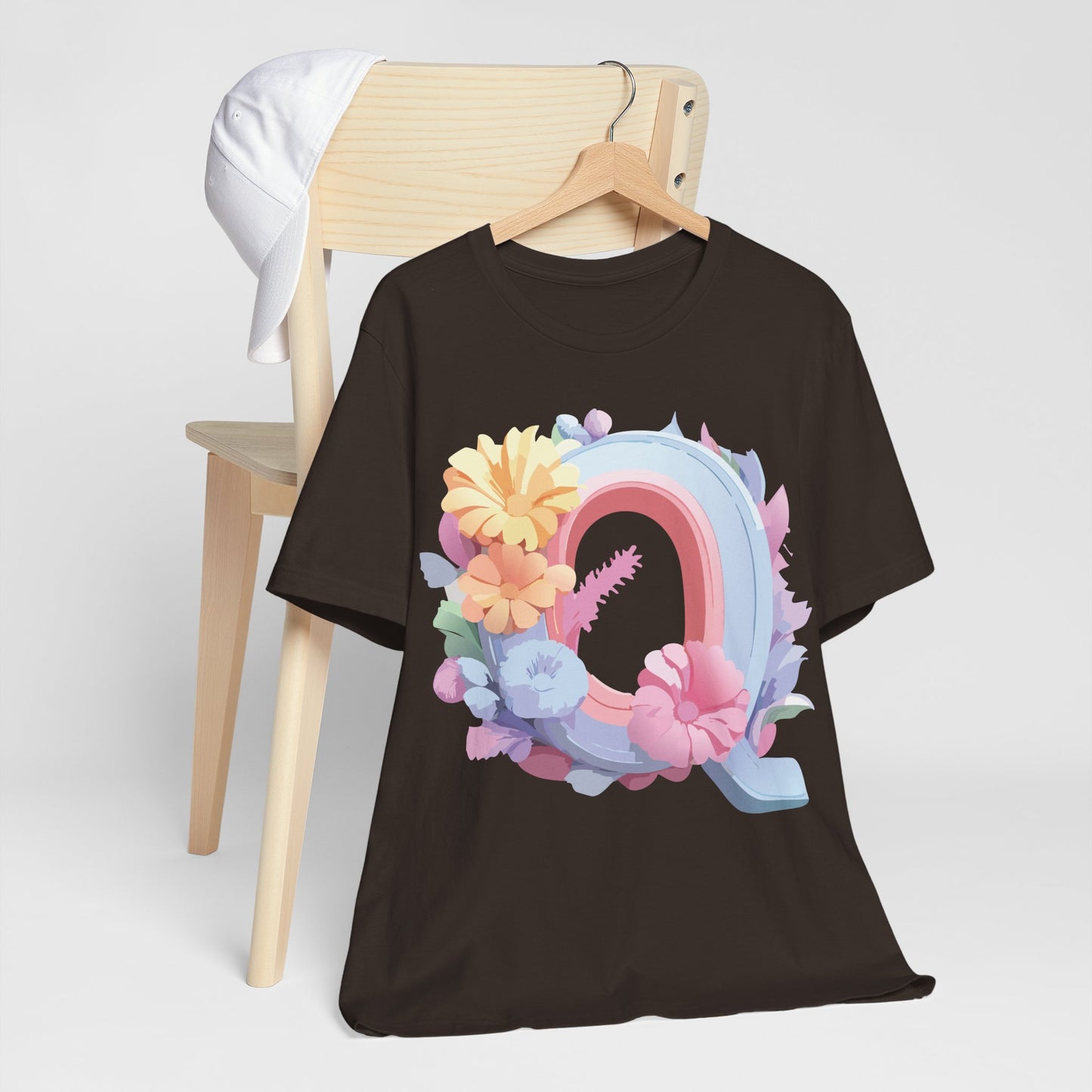 Letter Shirt, Letter Q Shirt - ADELPHA
