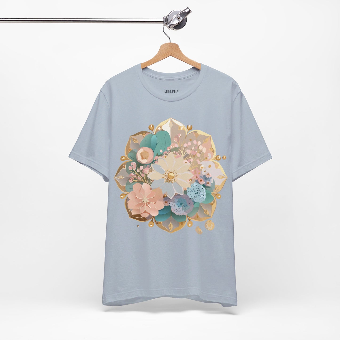 Natural Cotton Tee Shirt - Medallion Collection Printify