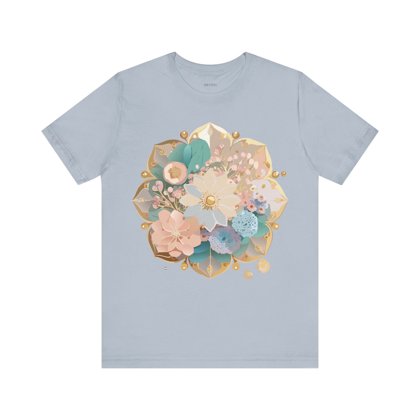 Natural Cotton Tee Shirt - Medallion Collection Printify