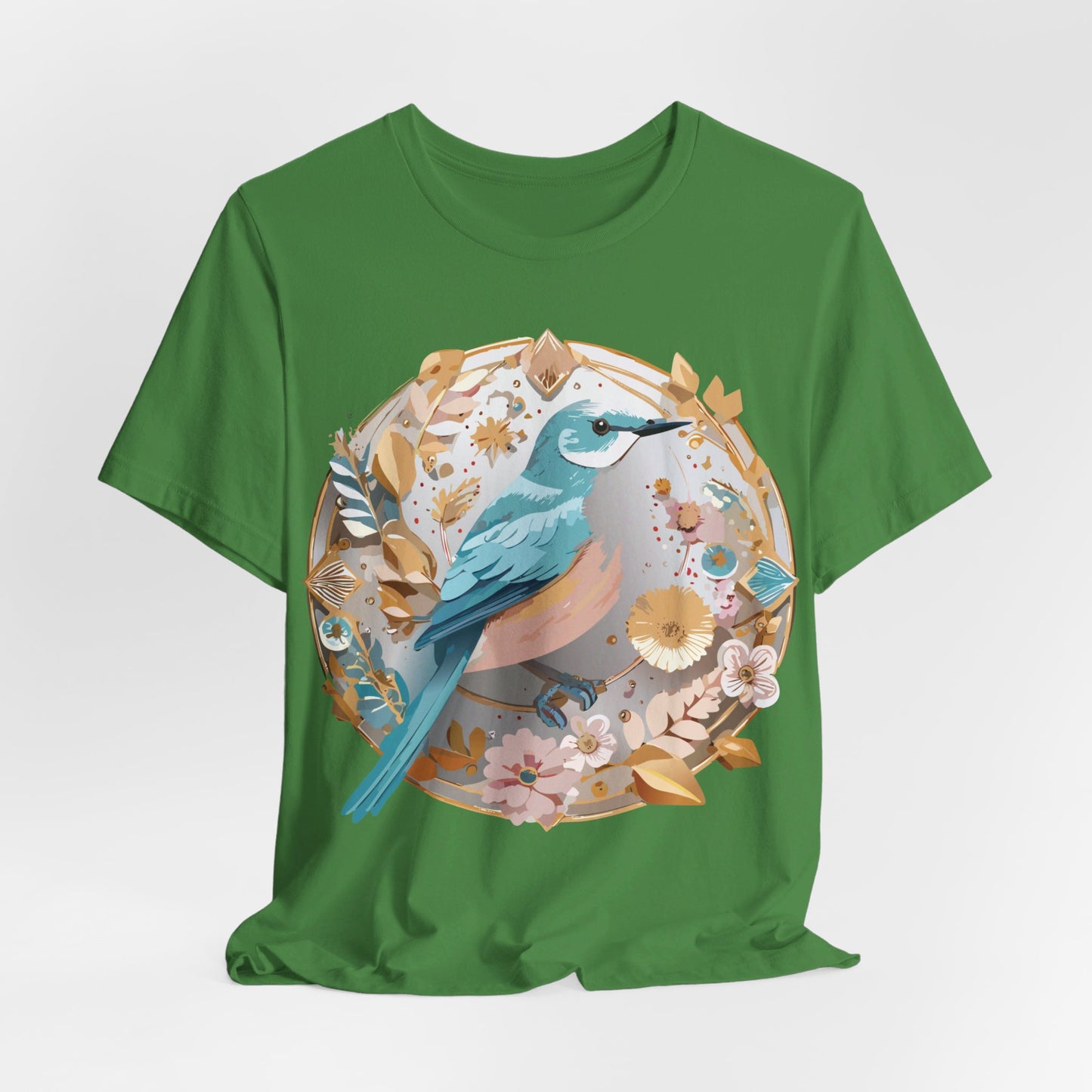 Natural Cotton Tee Shirt - Medallion Collection Printify