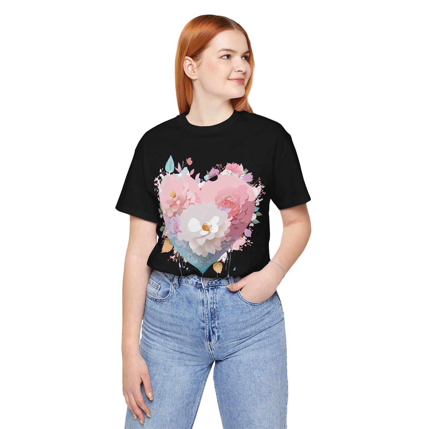 Natural Cotton Tee Shirt - Love Story Collection Printify