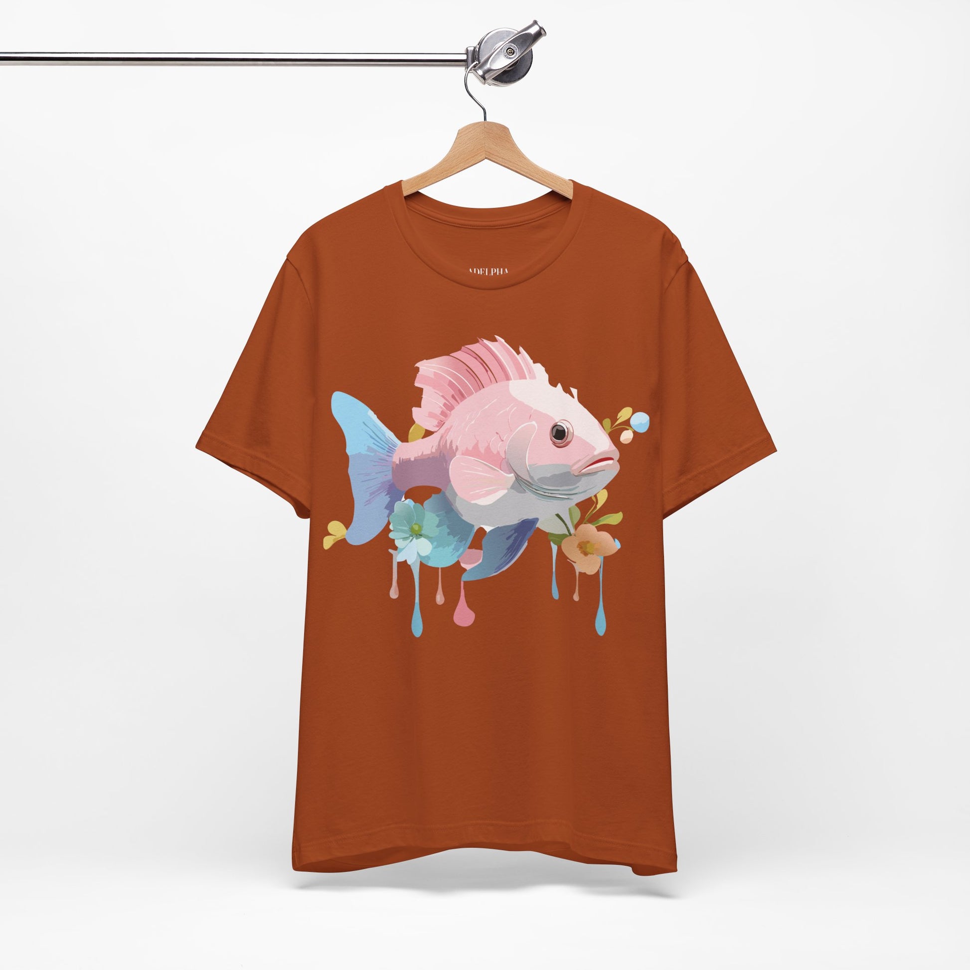 Shirt with Animals | Fish Printify