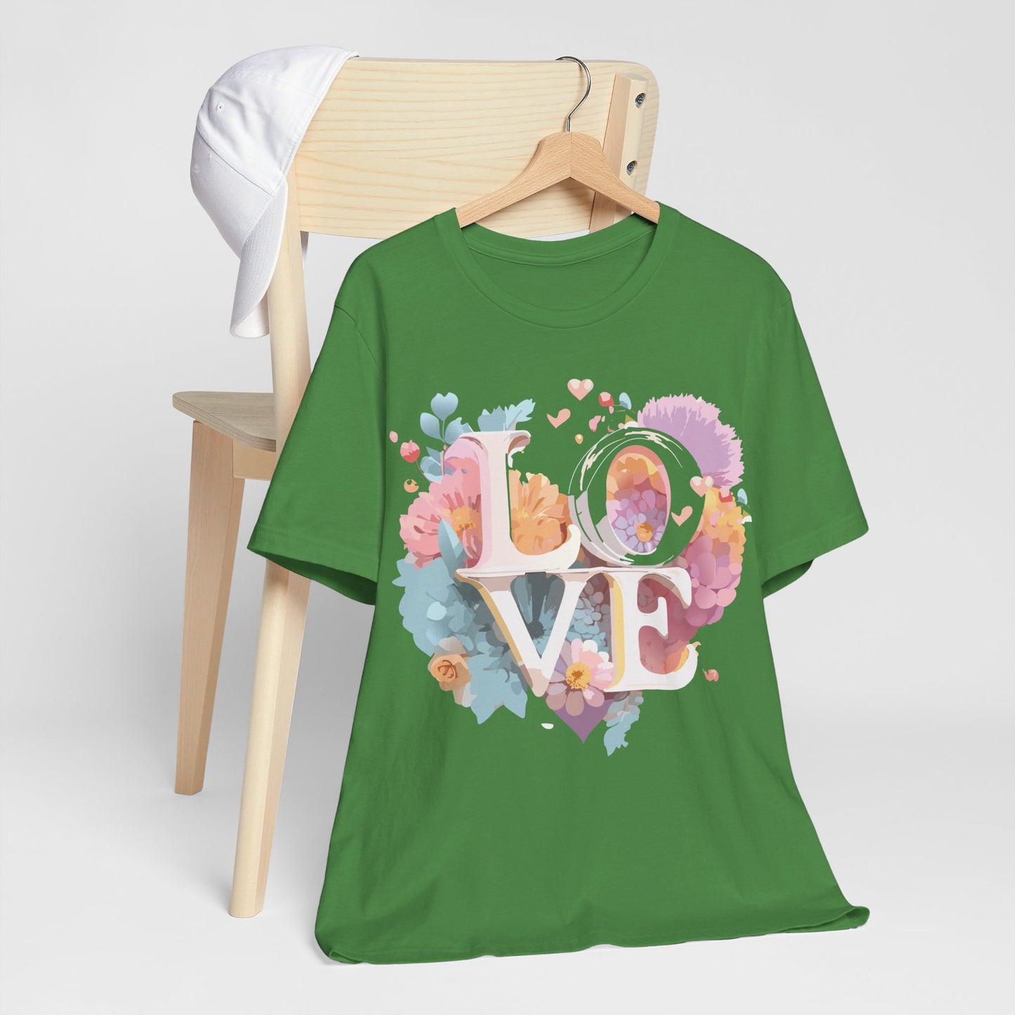 Natural Cotton Tee Shirt - Love Story Collection Printify