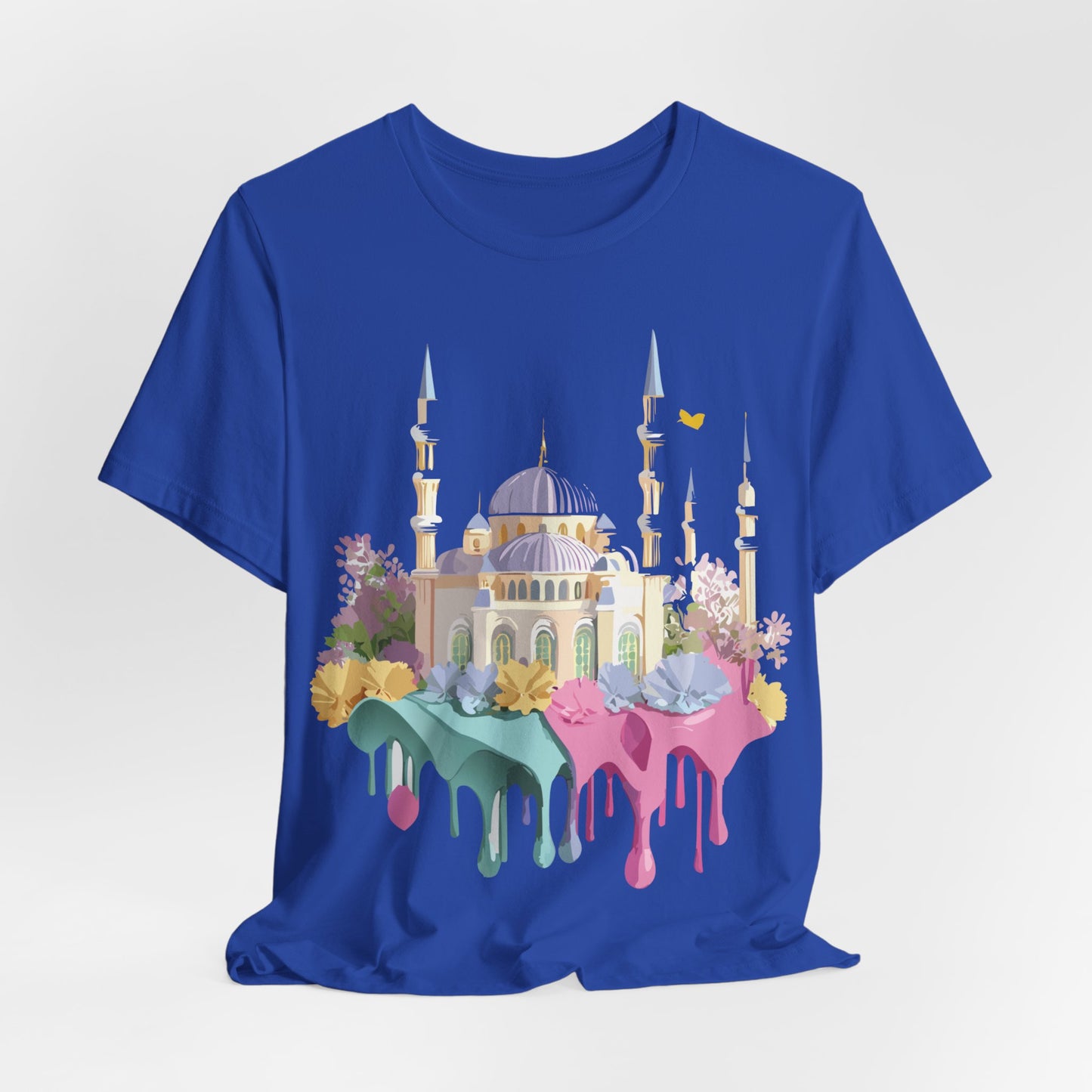 Natural Cotton Tee Shirt - Istanbul, Turkey Printify