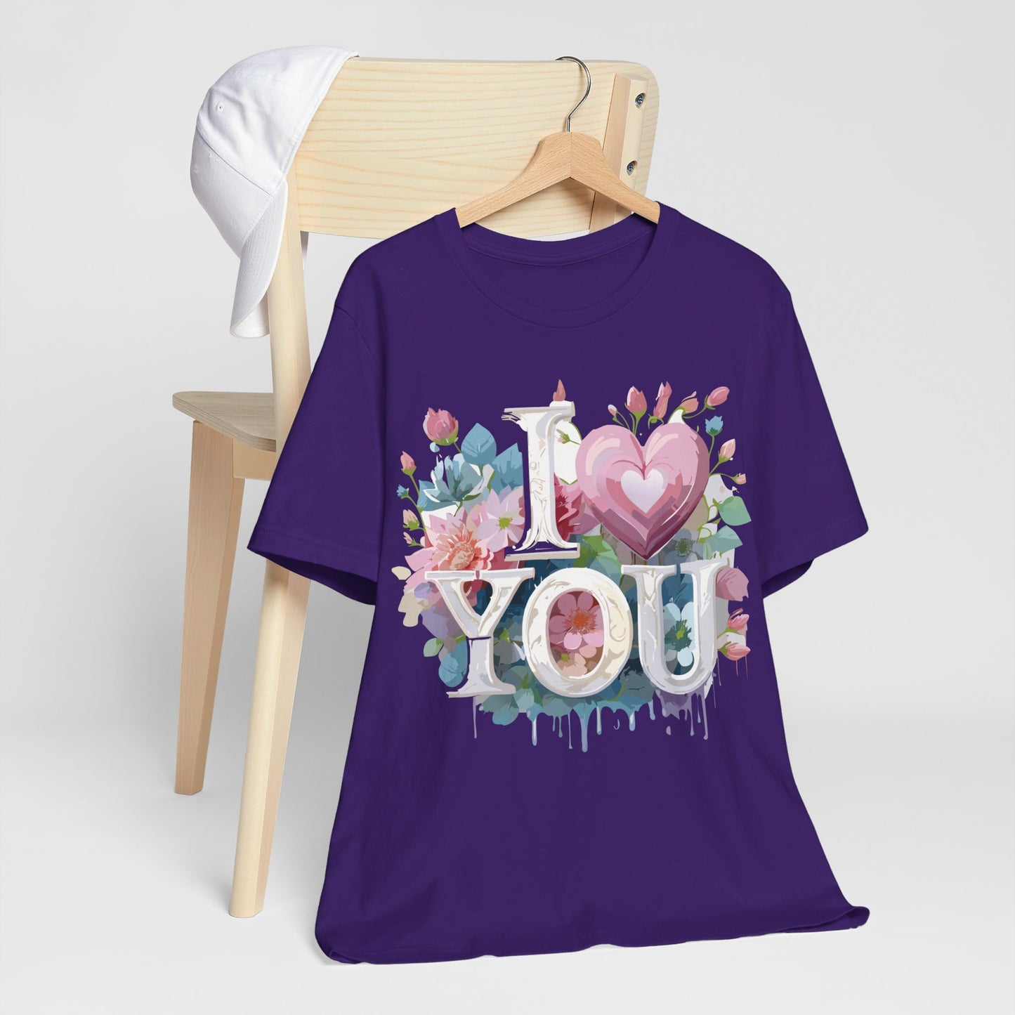 Natural Cotton Tee Shirt - Love Story Collection Printify