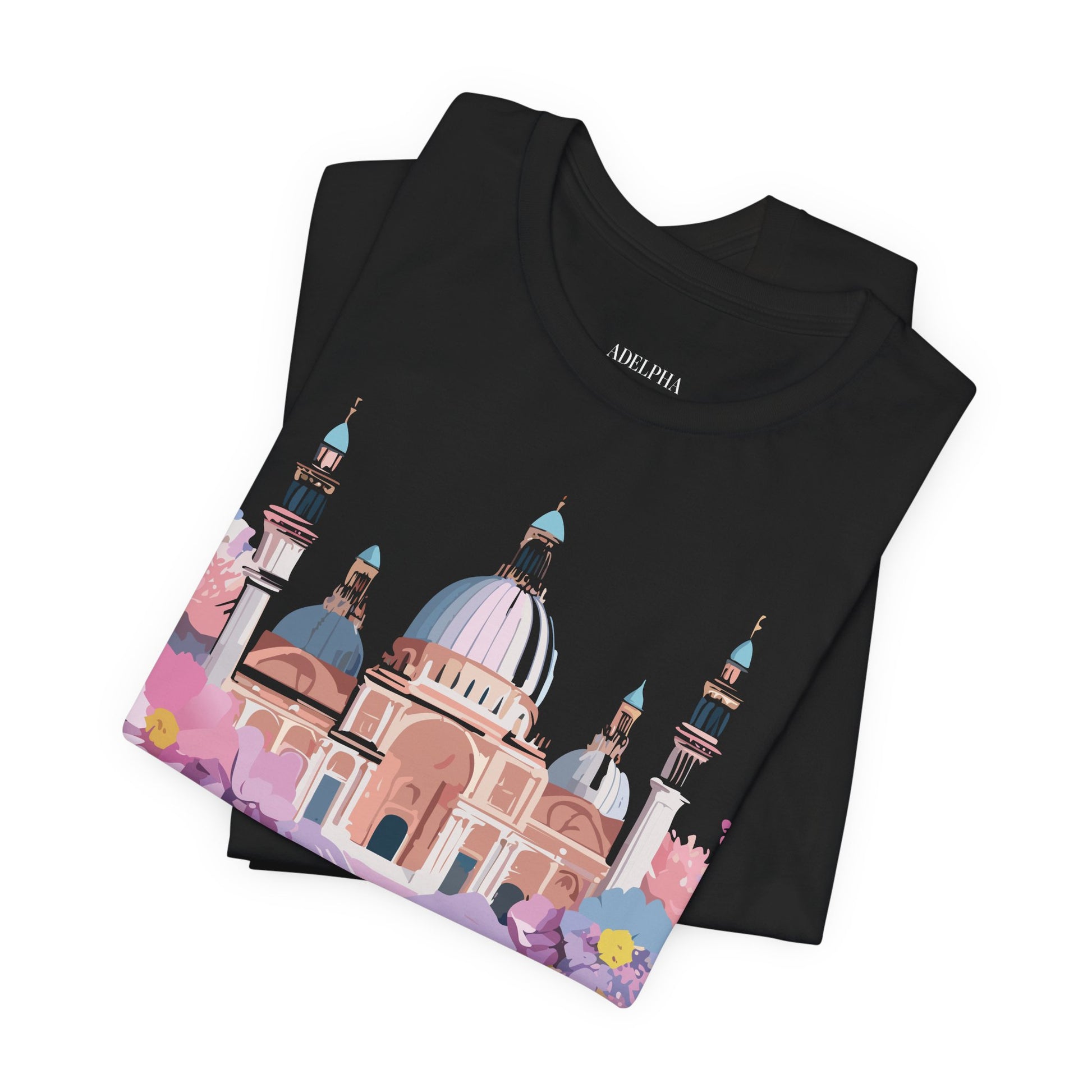 Natural Cotton Tee Shirt - Beautiful Places Collection - Venice Printify