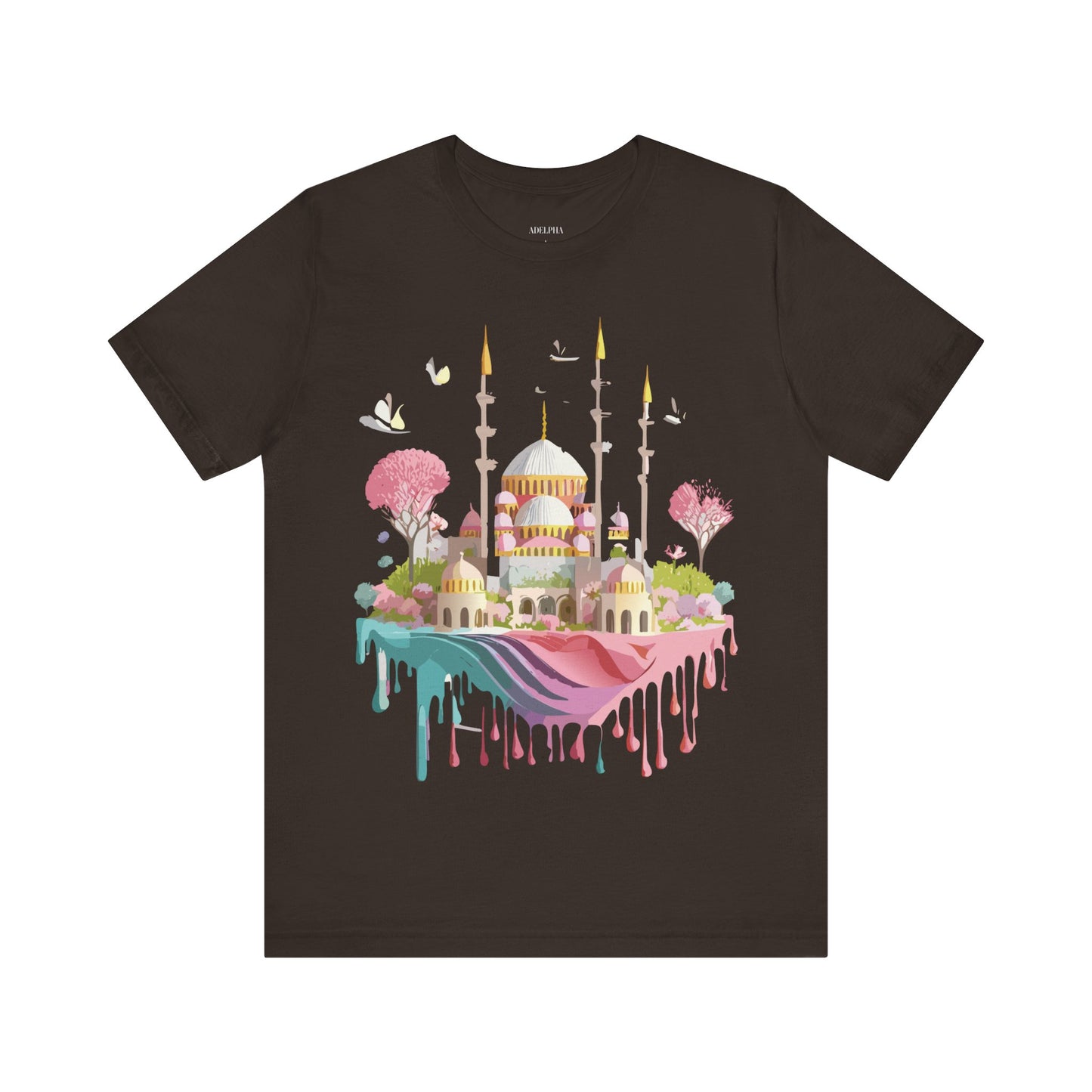 Natural Cotton Tee Shirt - Istanbul, Turkey Printify