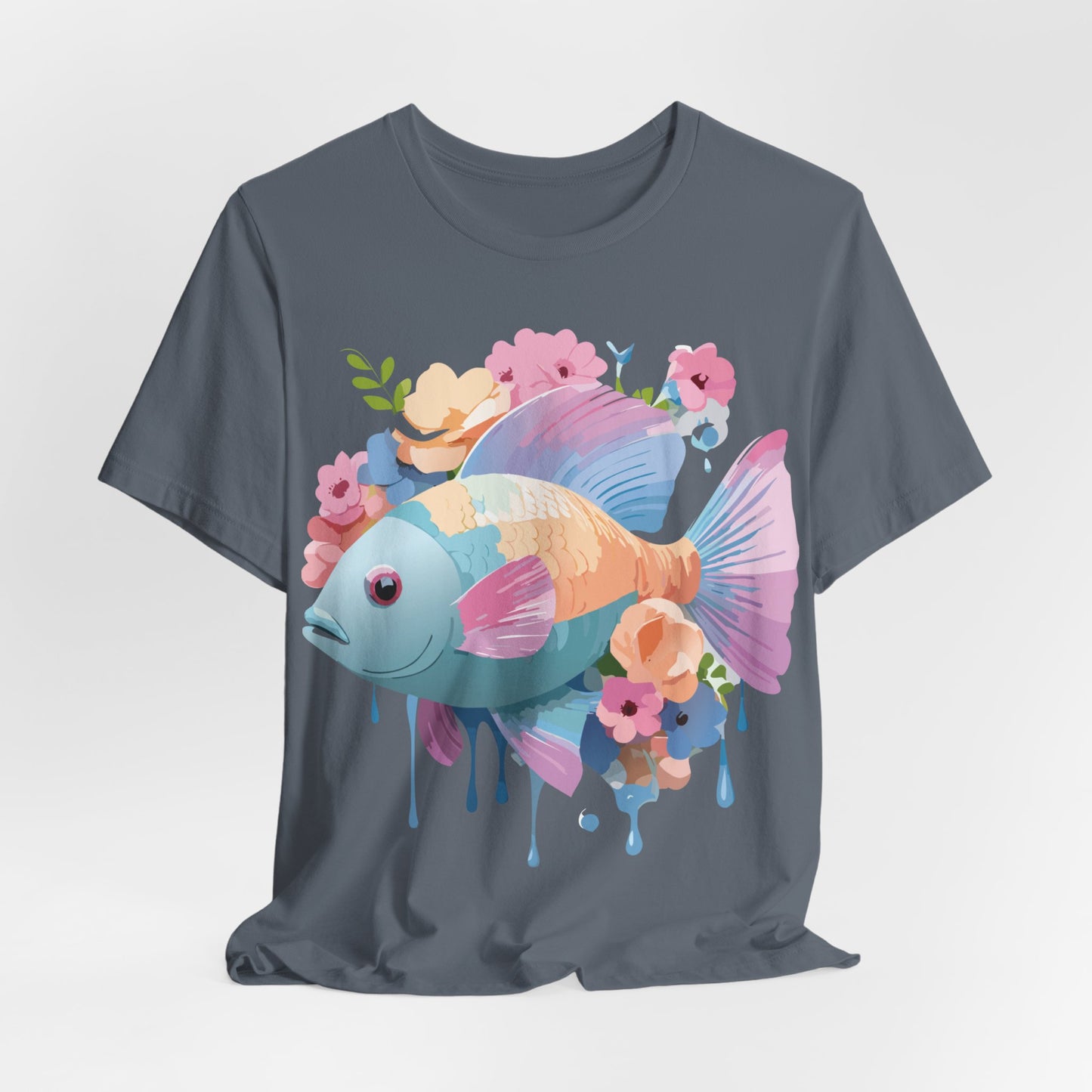 Shirt with Animals | Fish Printify