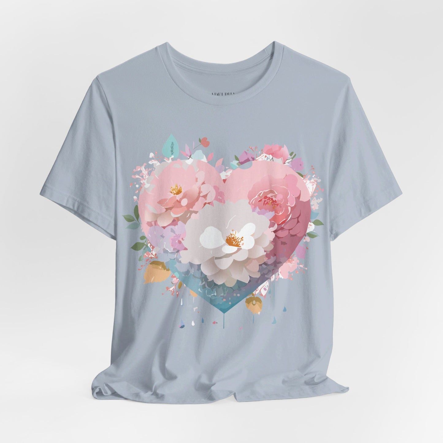 Natural Cotton Tee Shirt - Love story Collection Printify