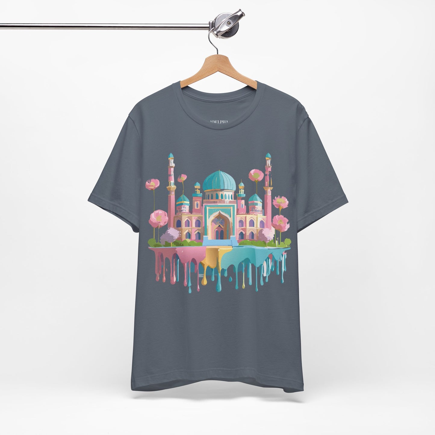 Natural Cotton Tee Shirt - Tashkent, Uzbekistan Printify