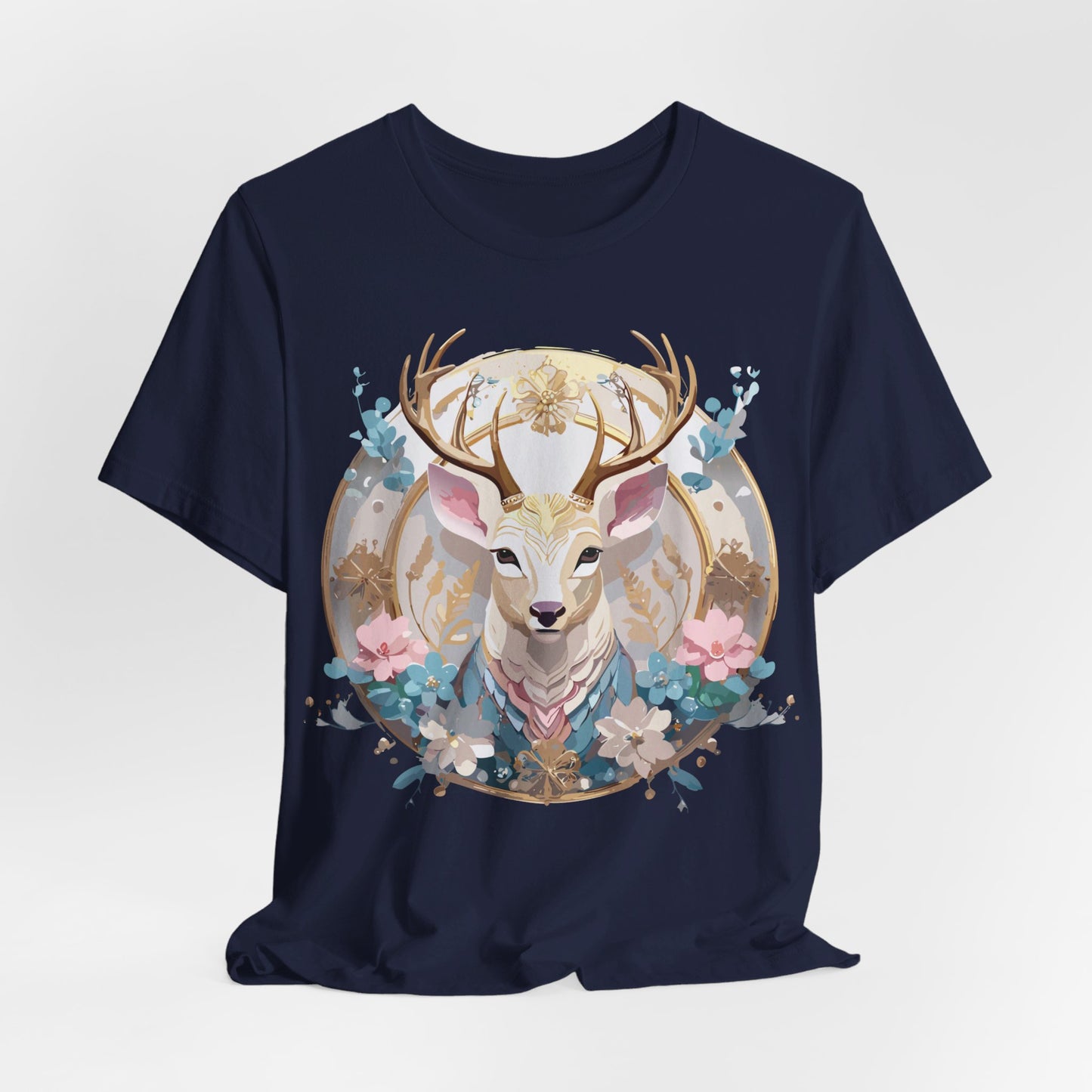 Natural Cotton Tee Shirt - Medallion Collection Printify