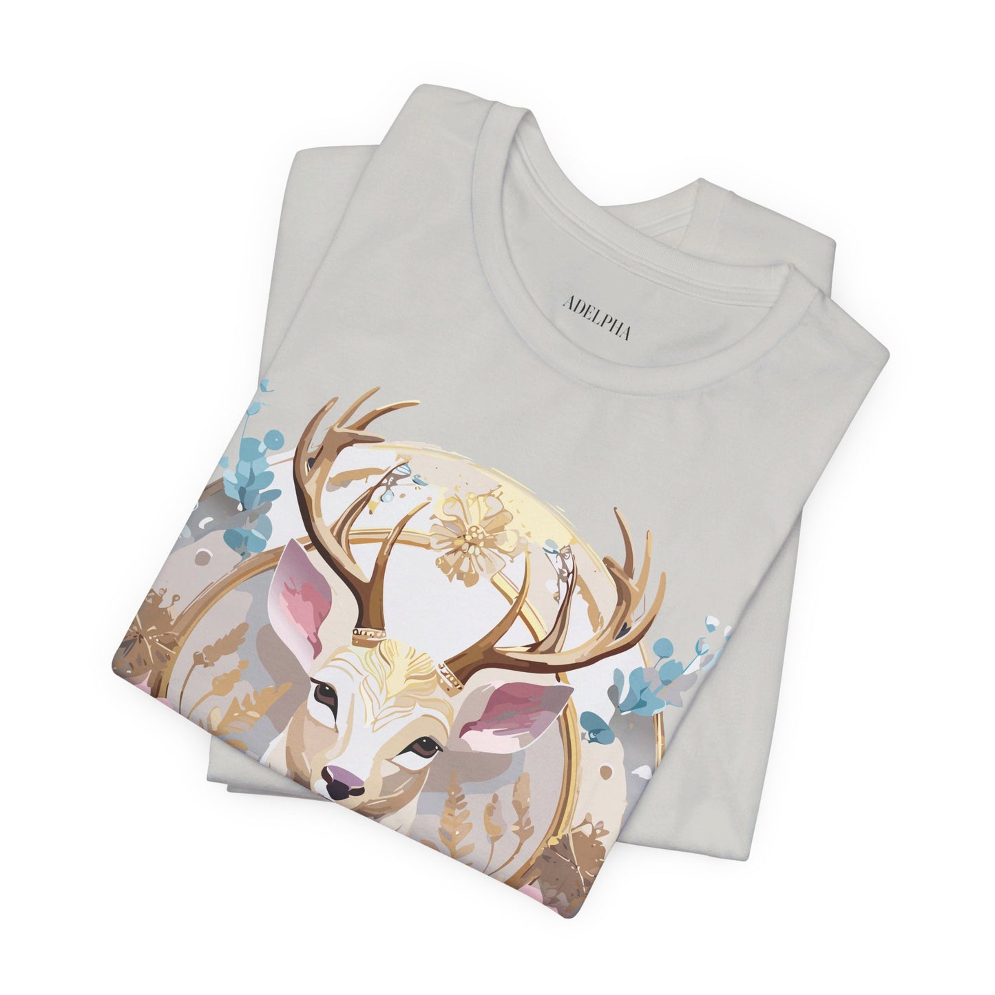 Natural Cotton Tee Shirt - Medallion Collection Printify