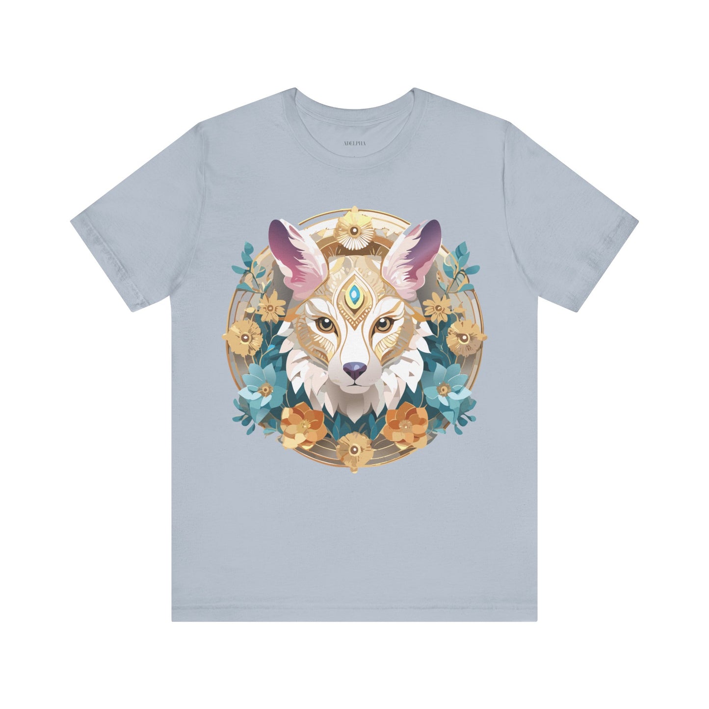 Natural Cotton Tee Shirt - Medallion Collection Printify