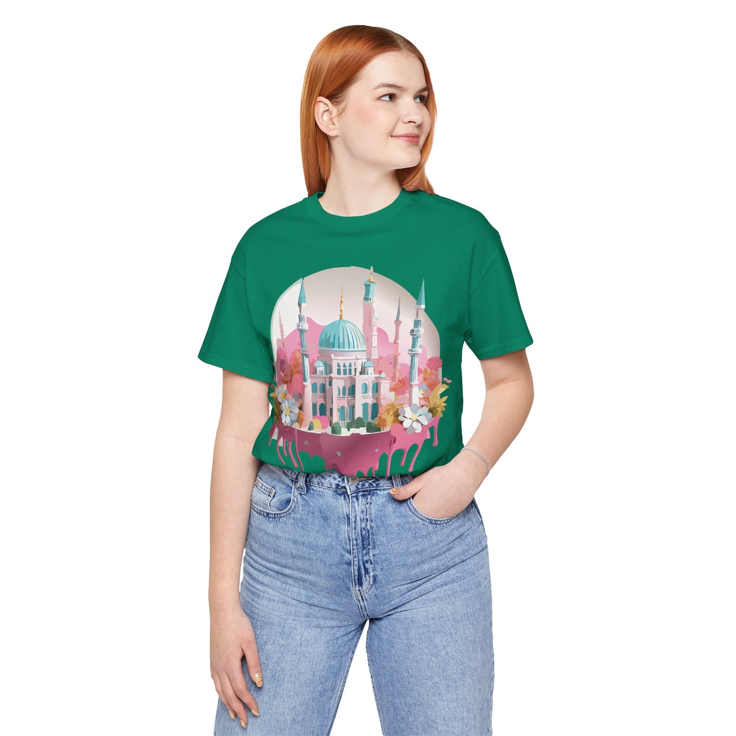 Natural Cotton Tee Shirt - Istanbul, Turkey Printify