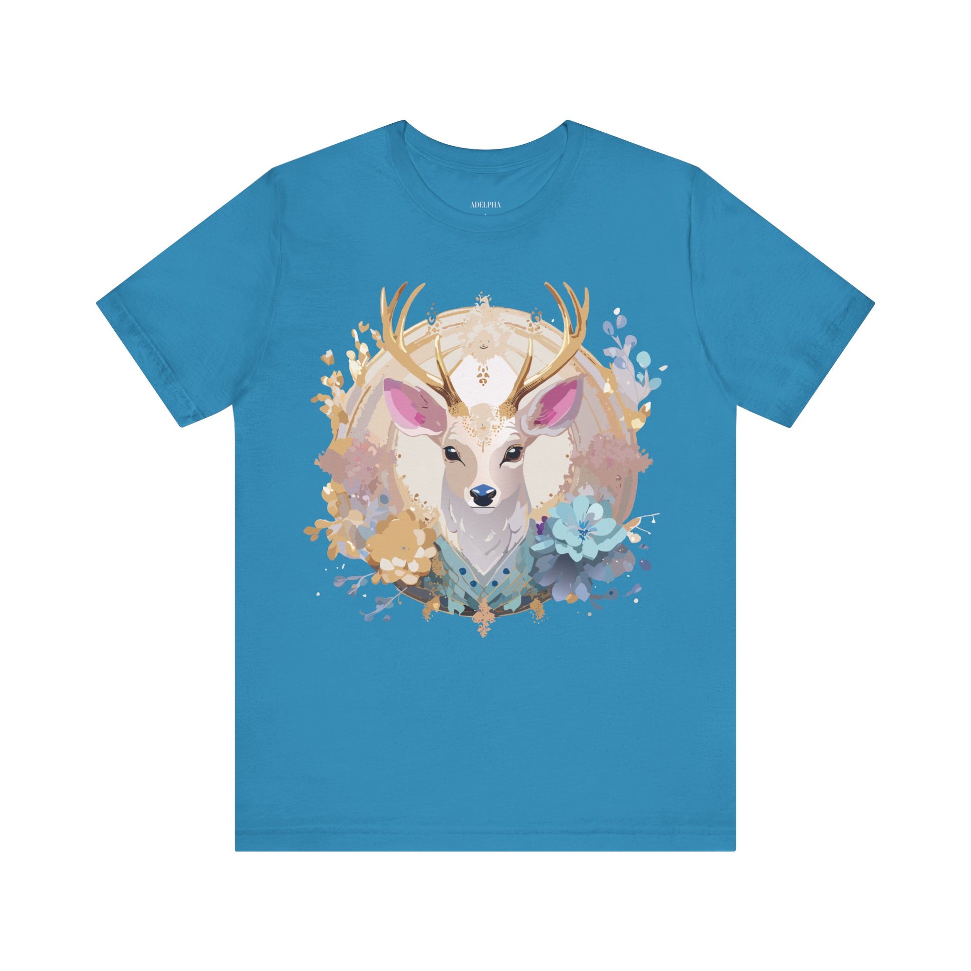 Natural Cotton Tee Shirt - Medallion Collection Printify