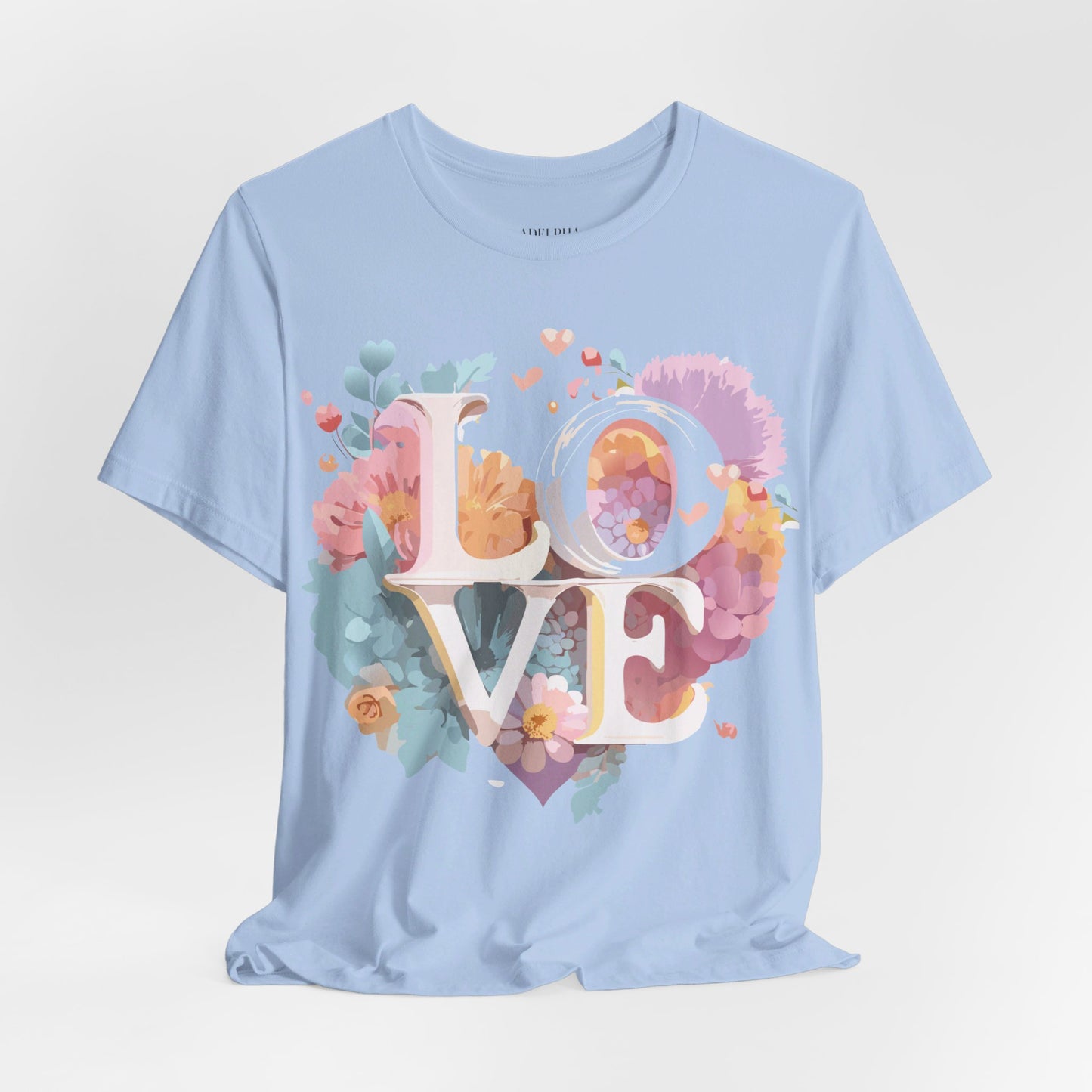 Natural Cotton Tee Shirt - Love story Collection Printify