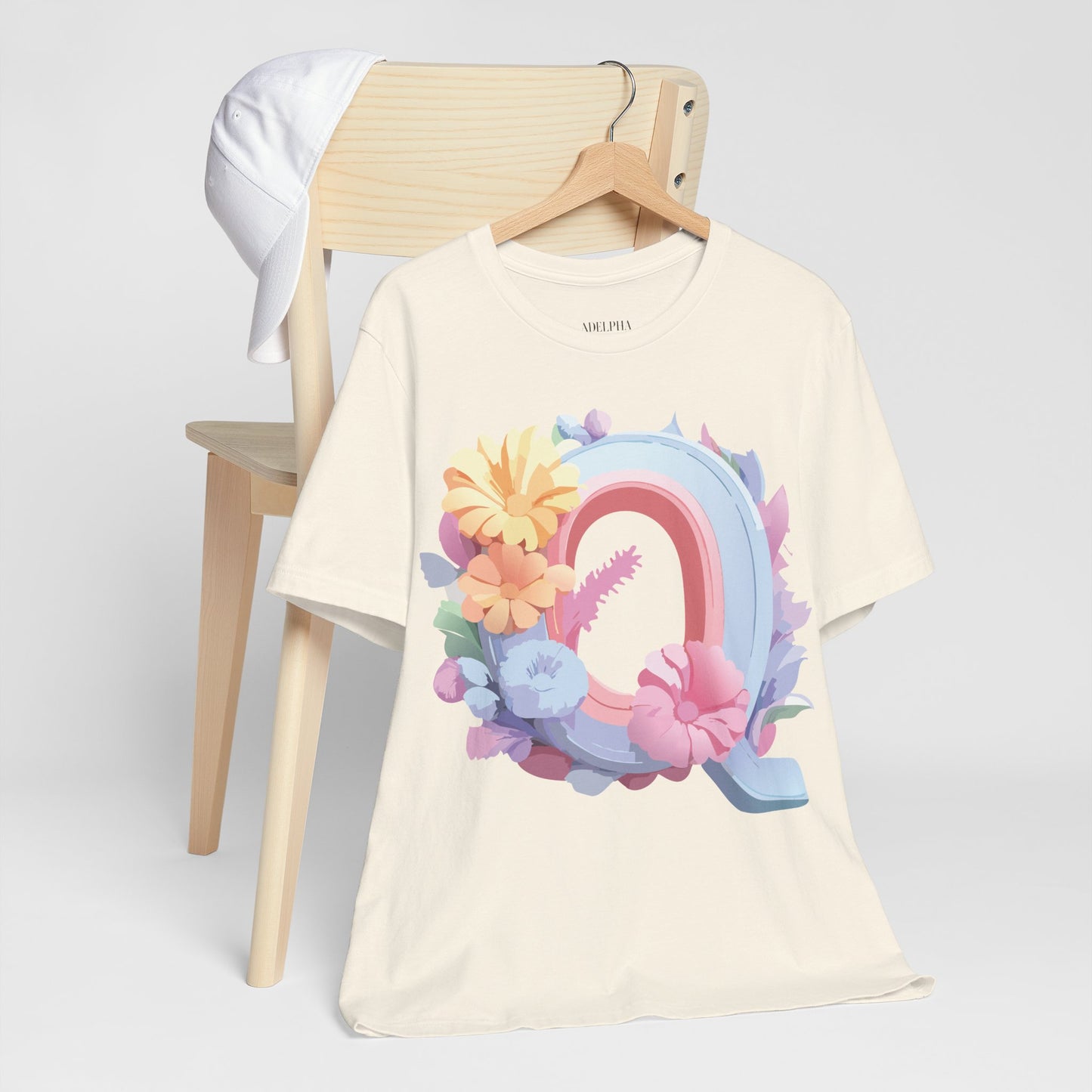 Letter Shirt, Letter Q Shirt - ADELPHA