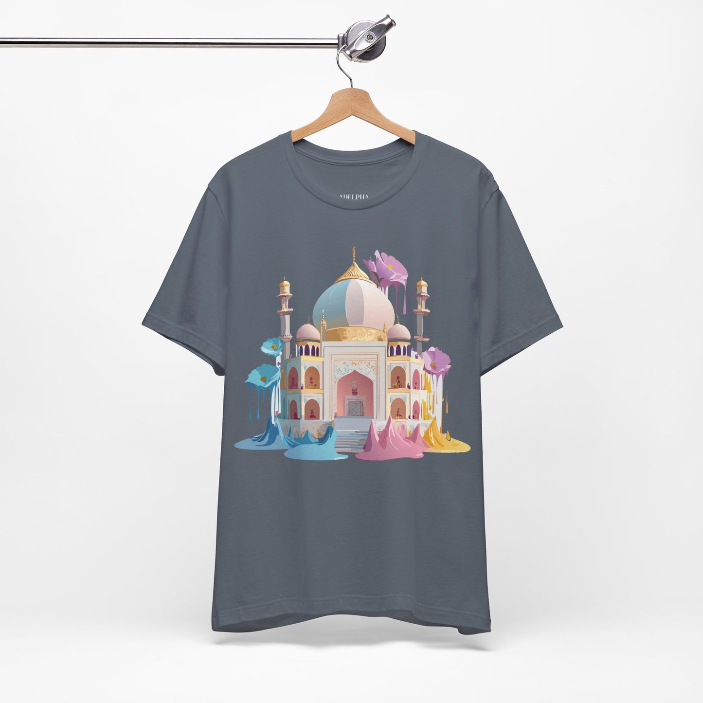 Natural Cotton Tee Shirt - Bukhara, Uzbekistan Printify