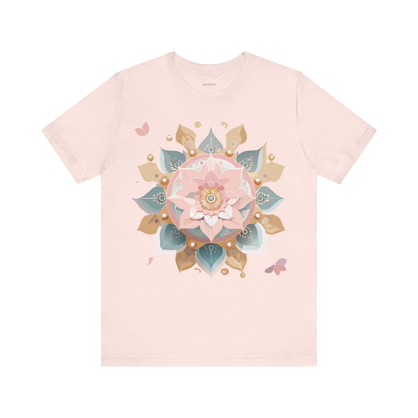 Natural Cotton Tee Shirt - Medallion Collection Printify