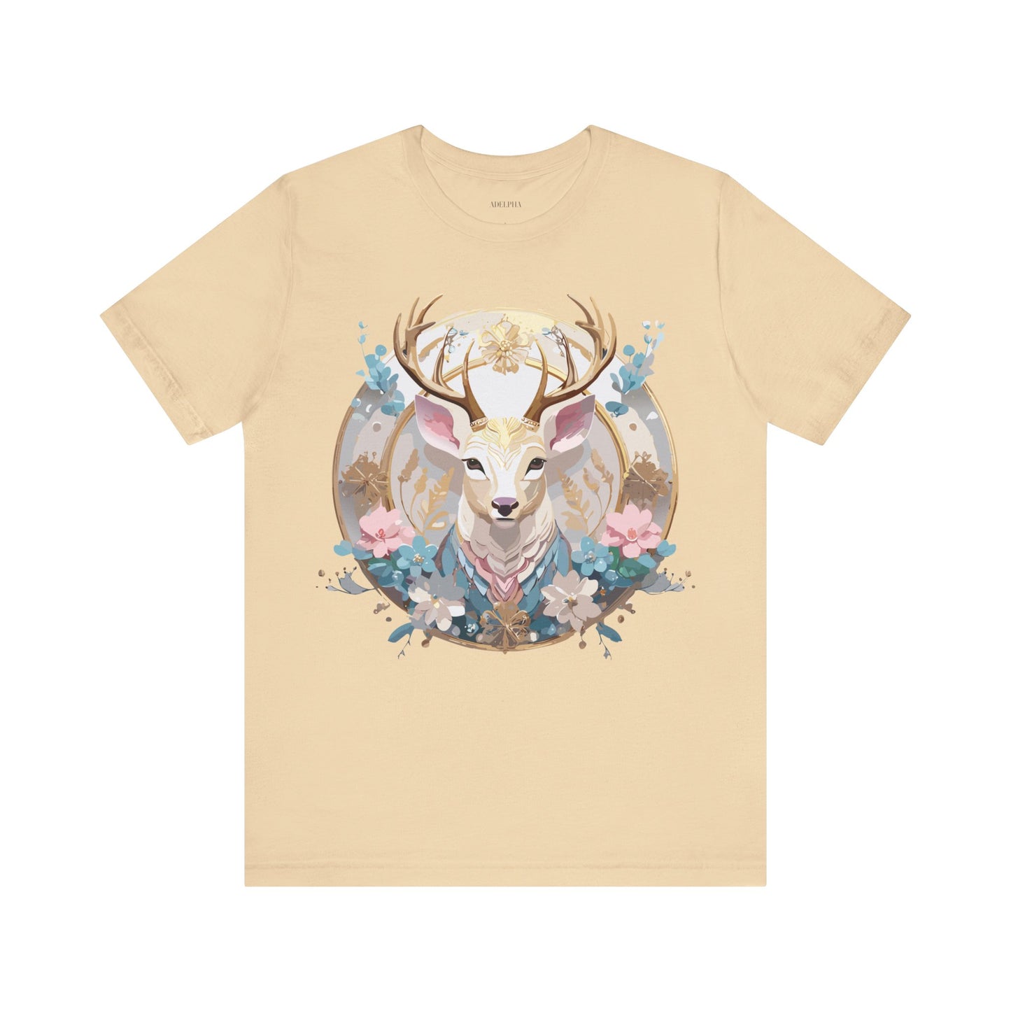 Natural Cotton Tee Shirt - Medallion Collection Printify