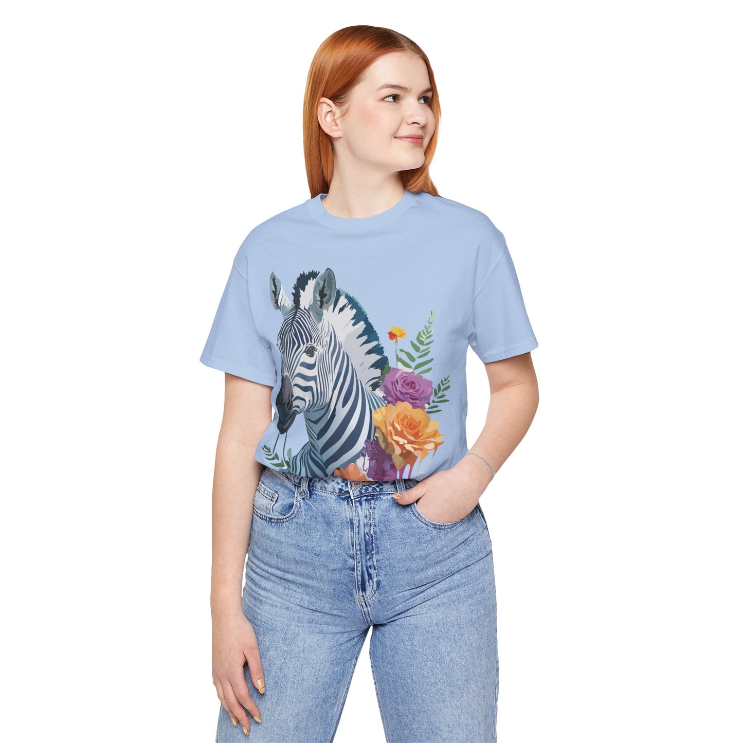 Shirt with Animals | Zebra Printify
