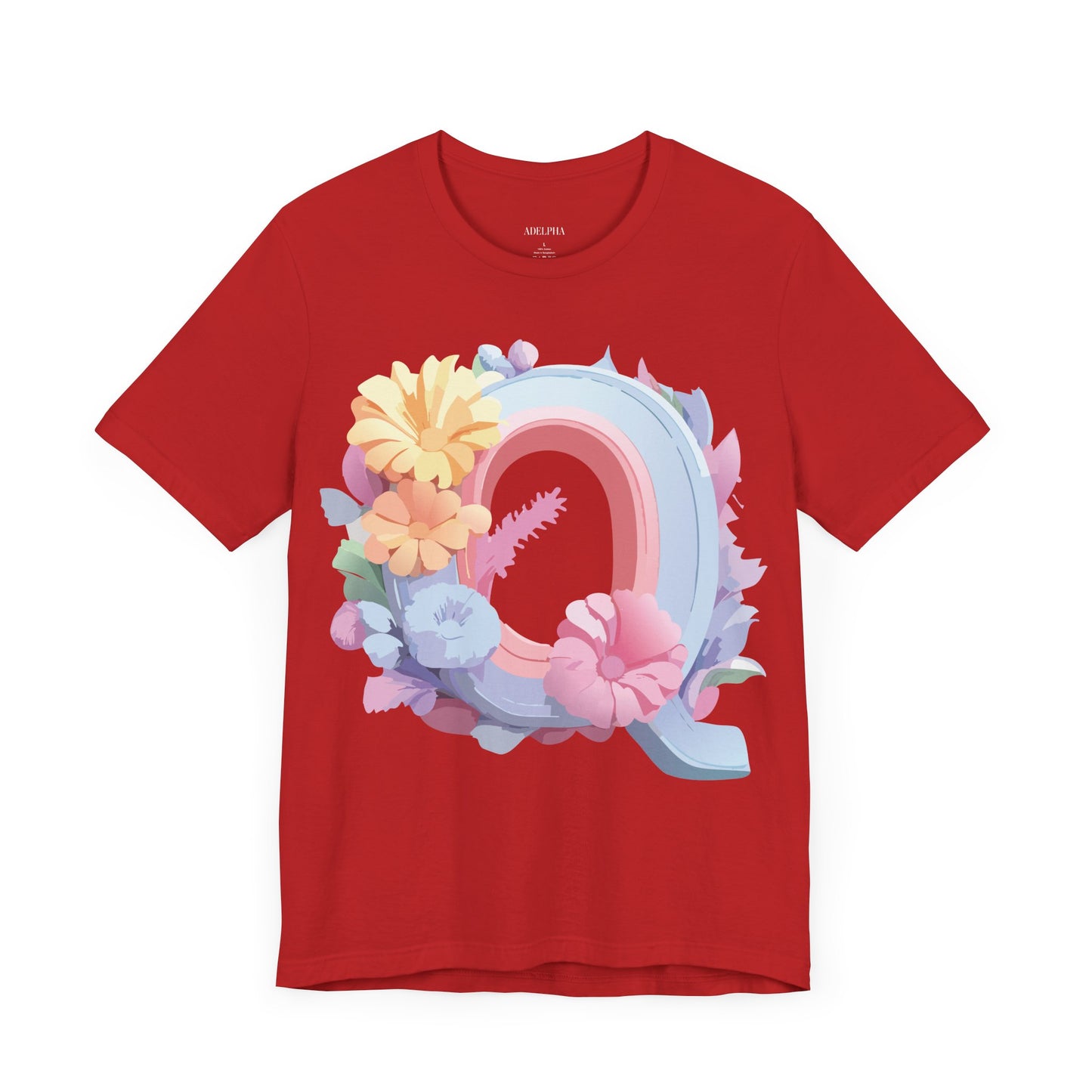 Letter Shirt, Letter Q Shirt - ADELPHA