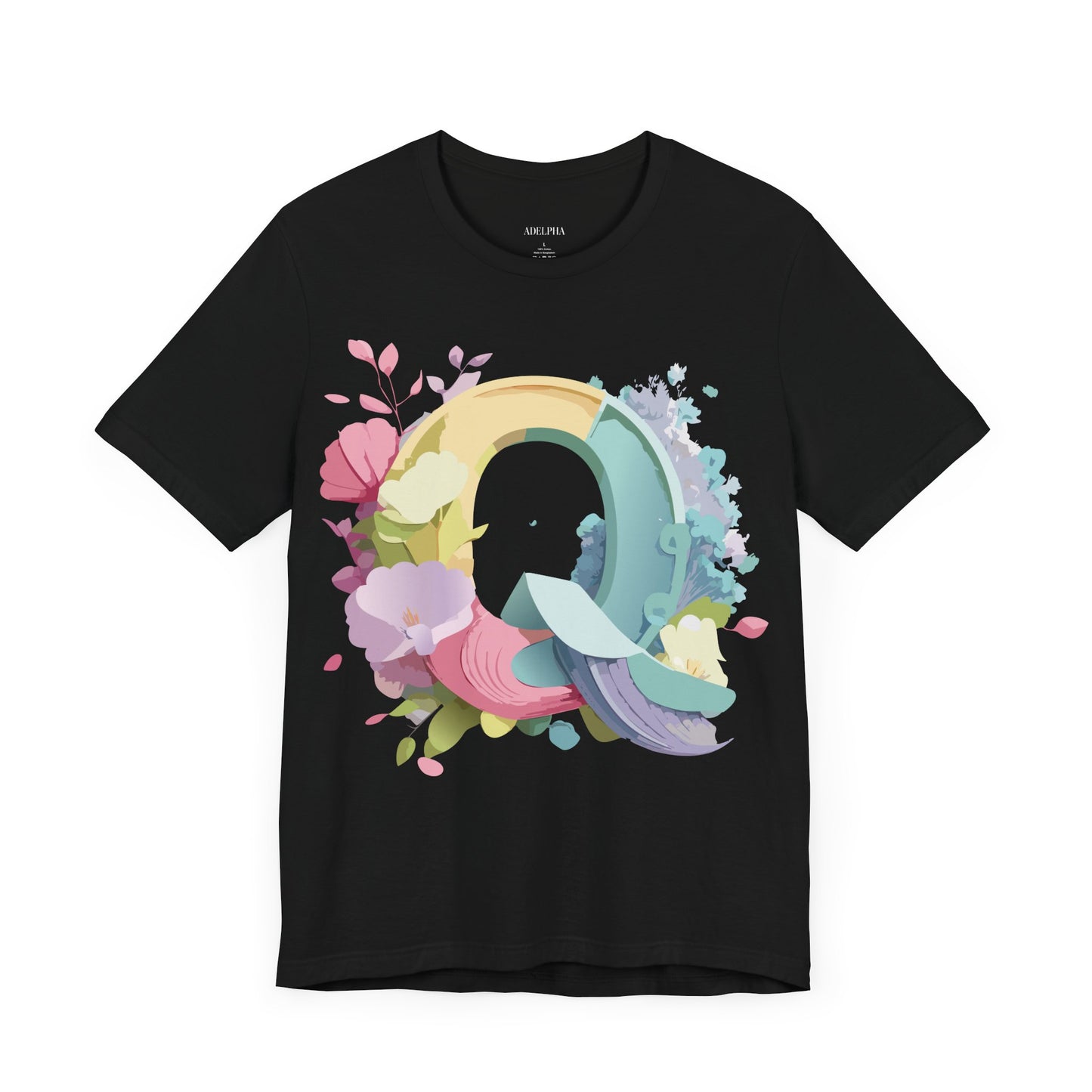Letter Shirt, Letter Q Shirt - ADELPHA