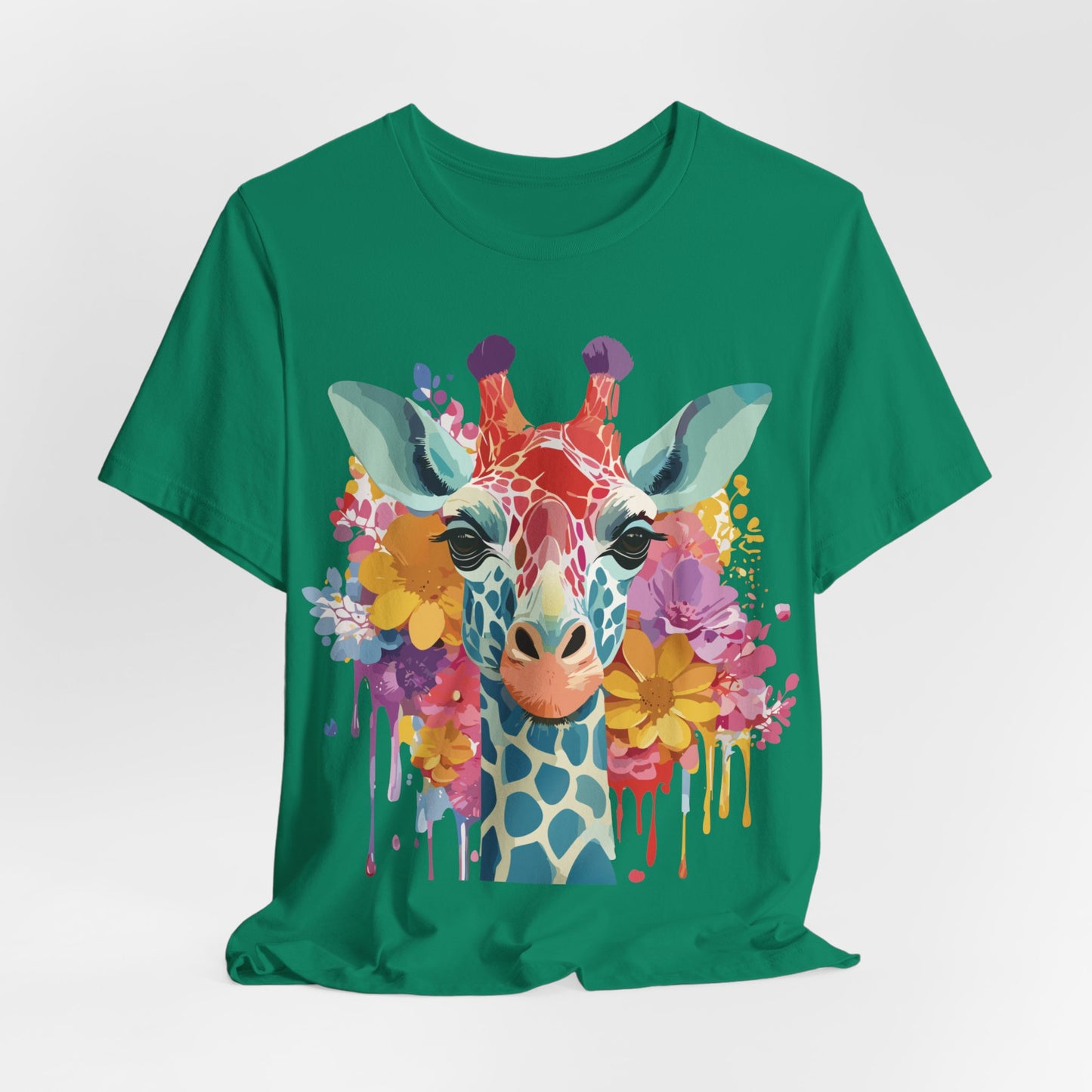 Shirt with Animals | Giraffe Printify