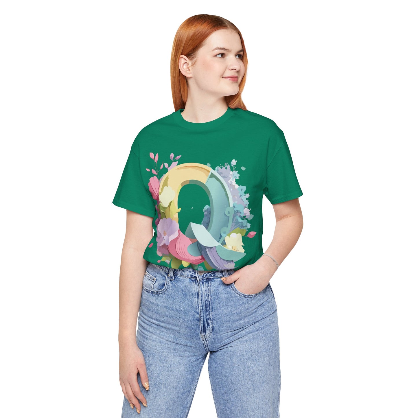 Letter Shirt, Letter Q Shirt - ADELPHA