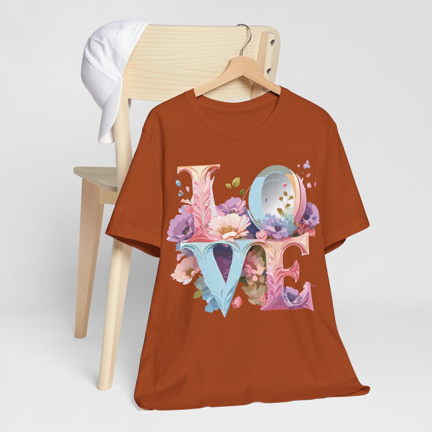 Natural Cotton Tee Shirt - Love Story Collection Printify