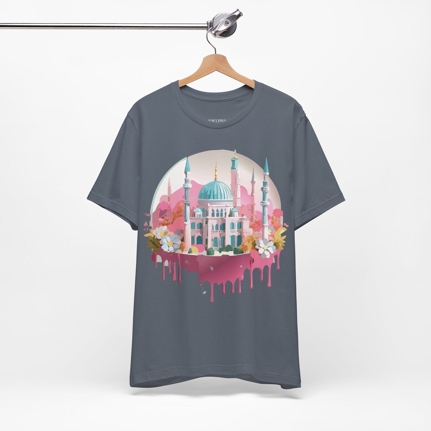 Natural Cotton Tee Shirt - Istanbul, Turkey Printify