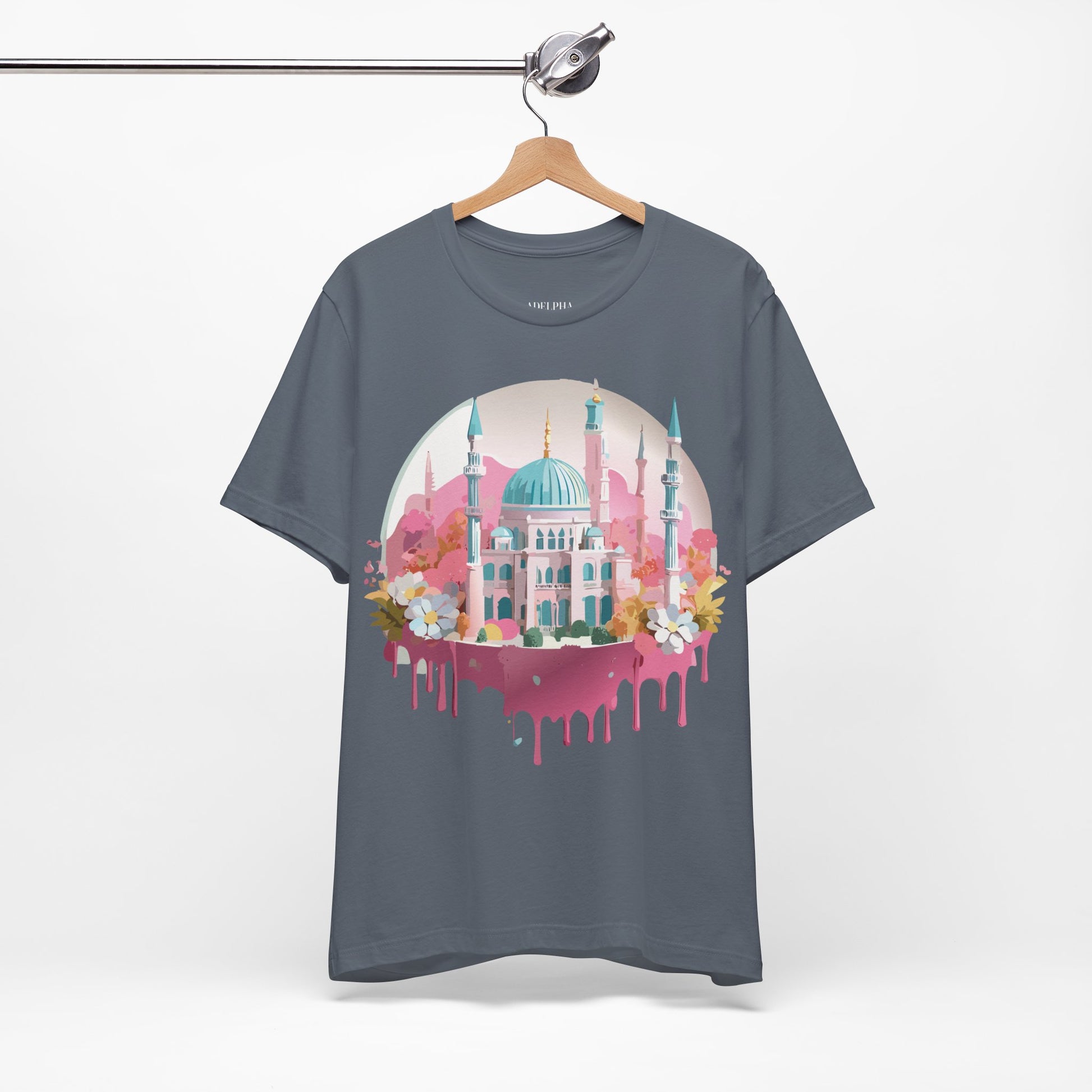 Natural Cotton Tee Shirt - Istanbul, Turkey Printify