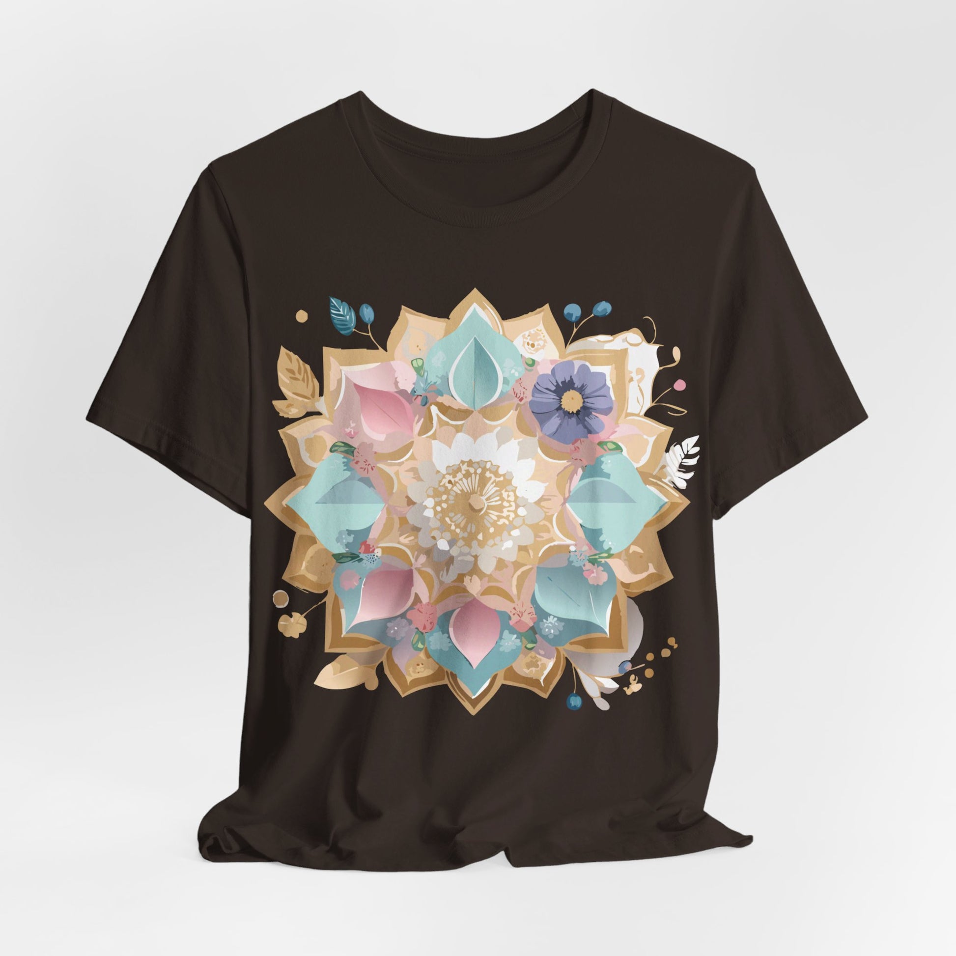 Natural Cotton Tee Shirt - Medallion Collection Printify