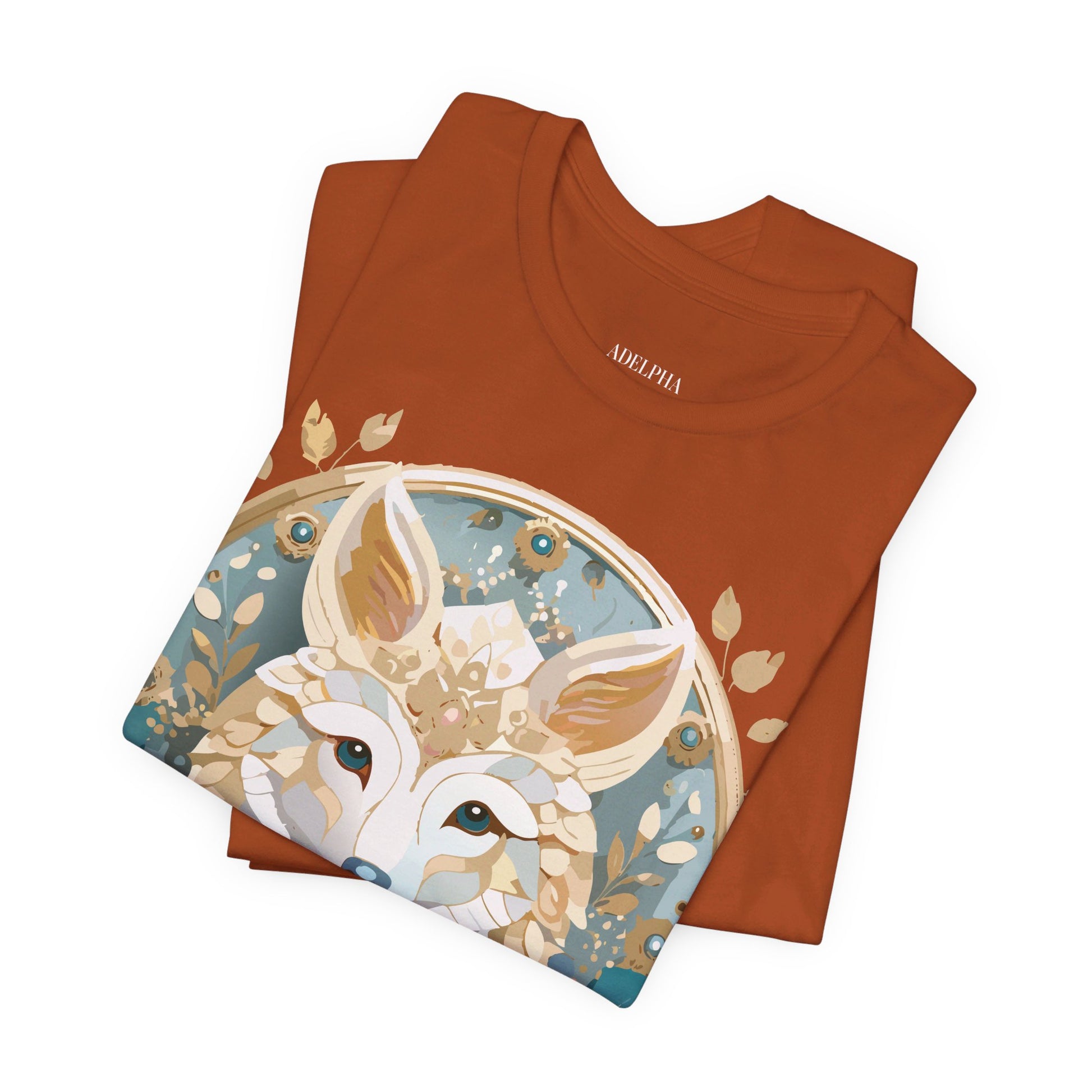 Natural Cotton Tee Shirt - Medallion Collection Printify