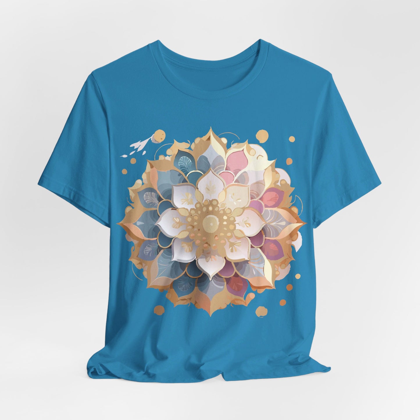 Natural Cotton Tee Shirt - Medallion Collection Printify