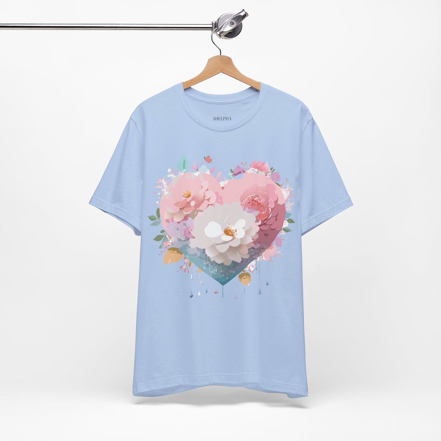 Natural Cotton Tee Shirt - Love story Collection Printify