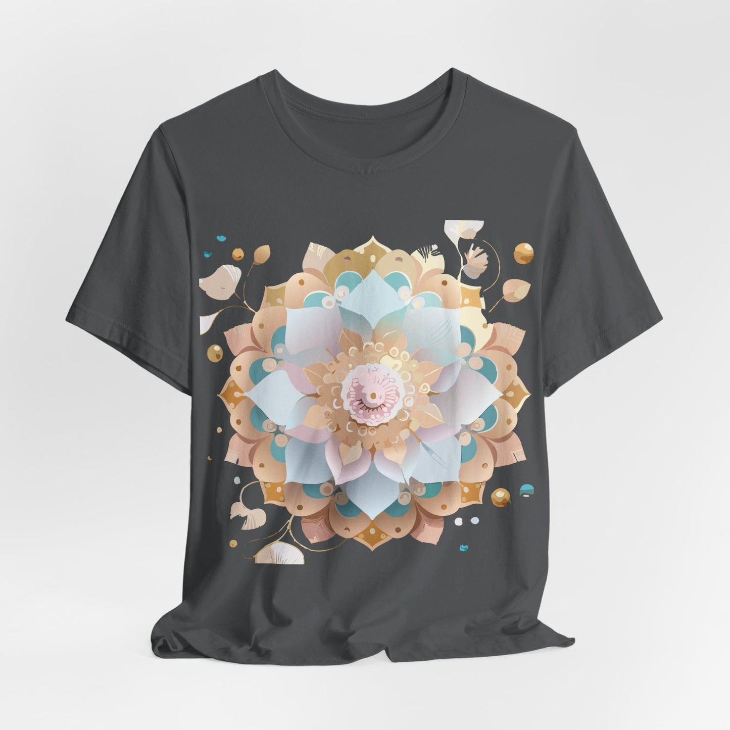 Natural Cotton Tee Shirt - Medallion Collection Printify