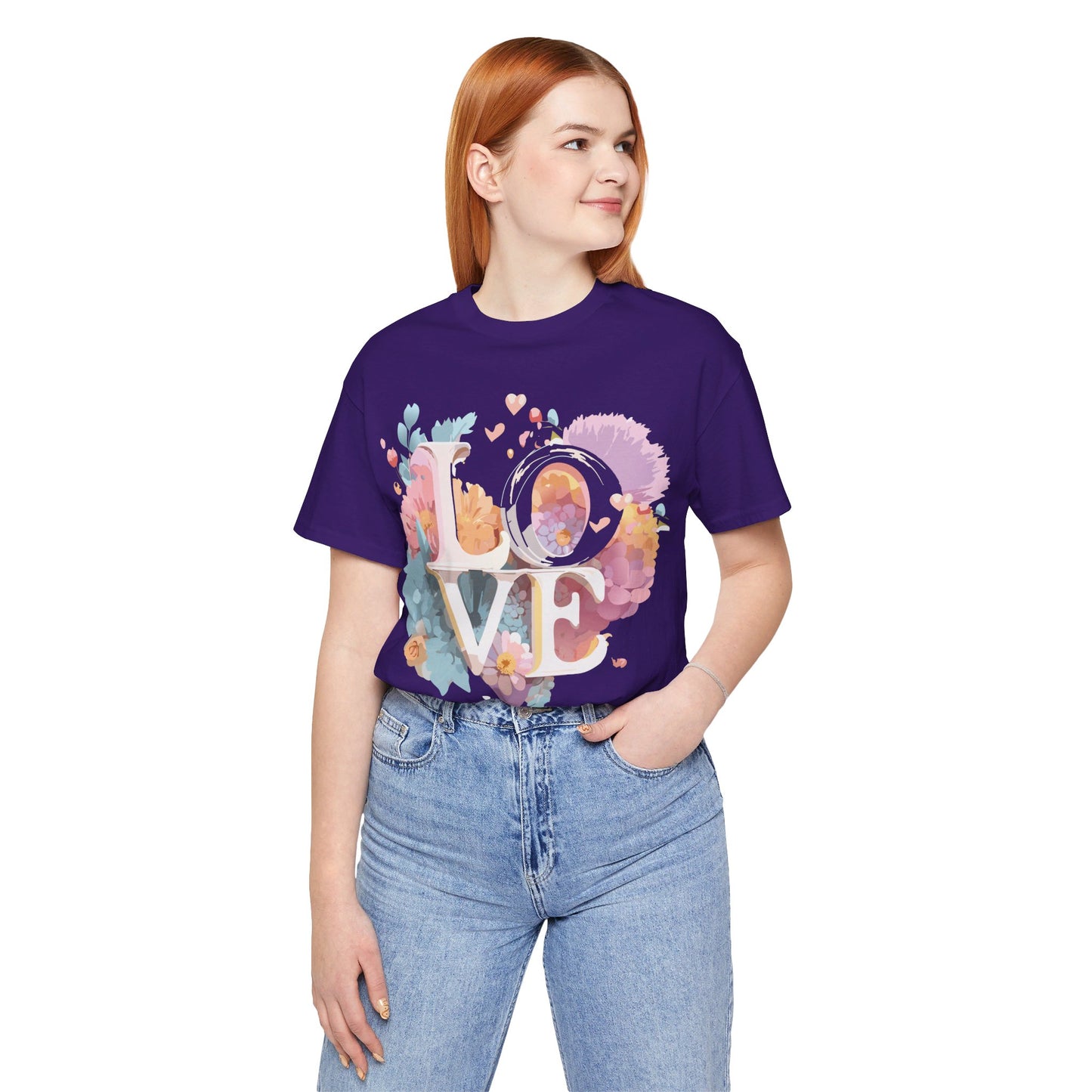 Natural Cotton Tee Shirt - Love Story Collection Printify