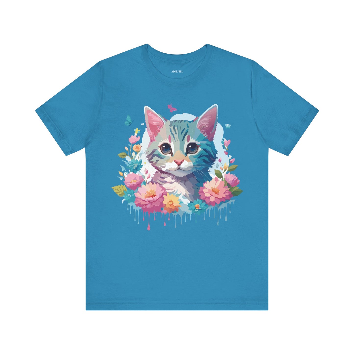 Cat Shirt, Shirt with Cat - ADELPHA