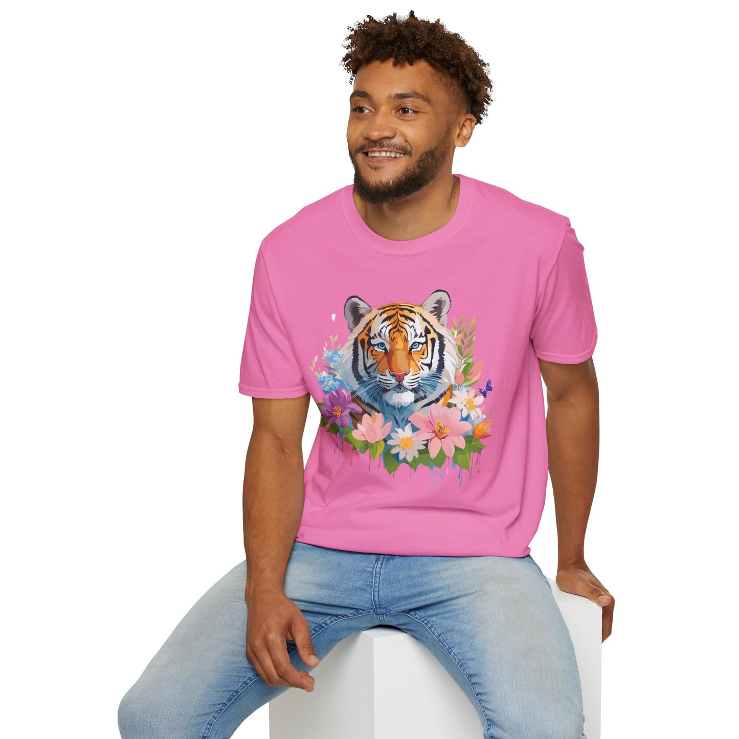Tiger Shirt, Shirt with Tiger, Animal Tee, Shirt with Animals