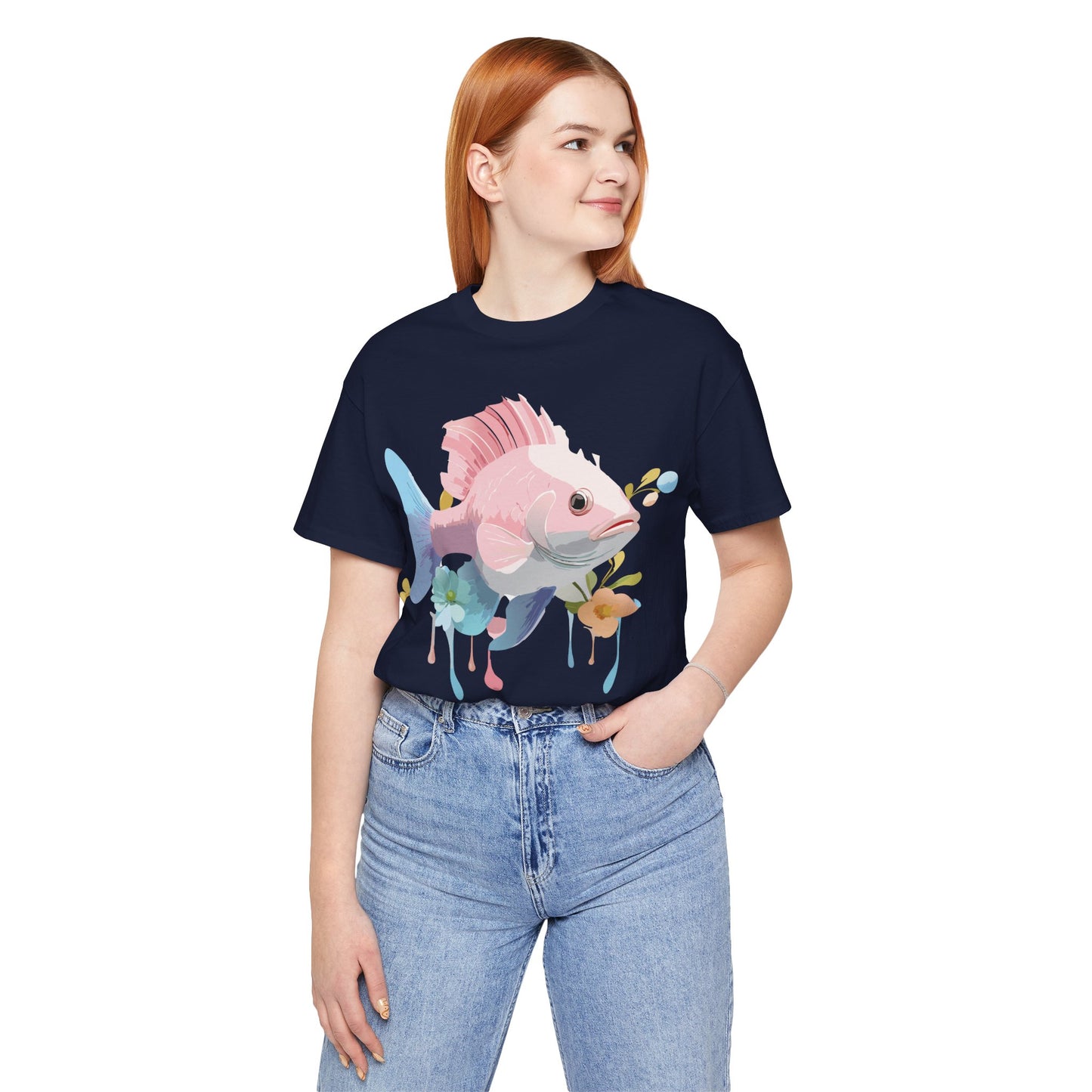 Shirt with Animals | Fish Printify