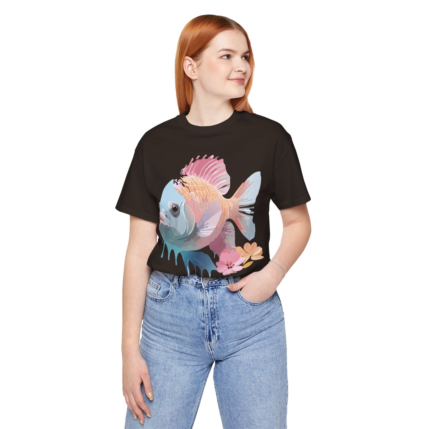 Shirt with Animals | Fish Printify
